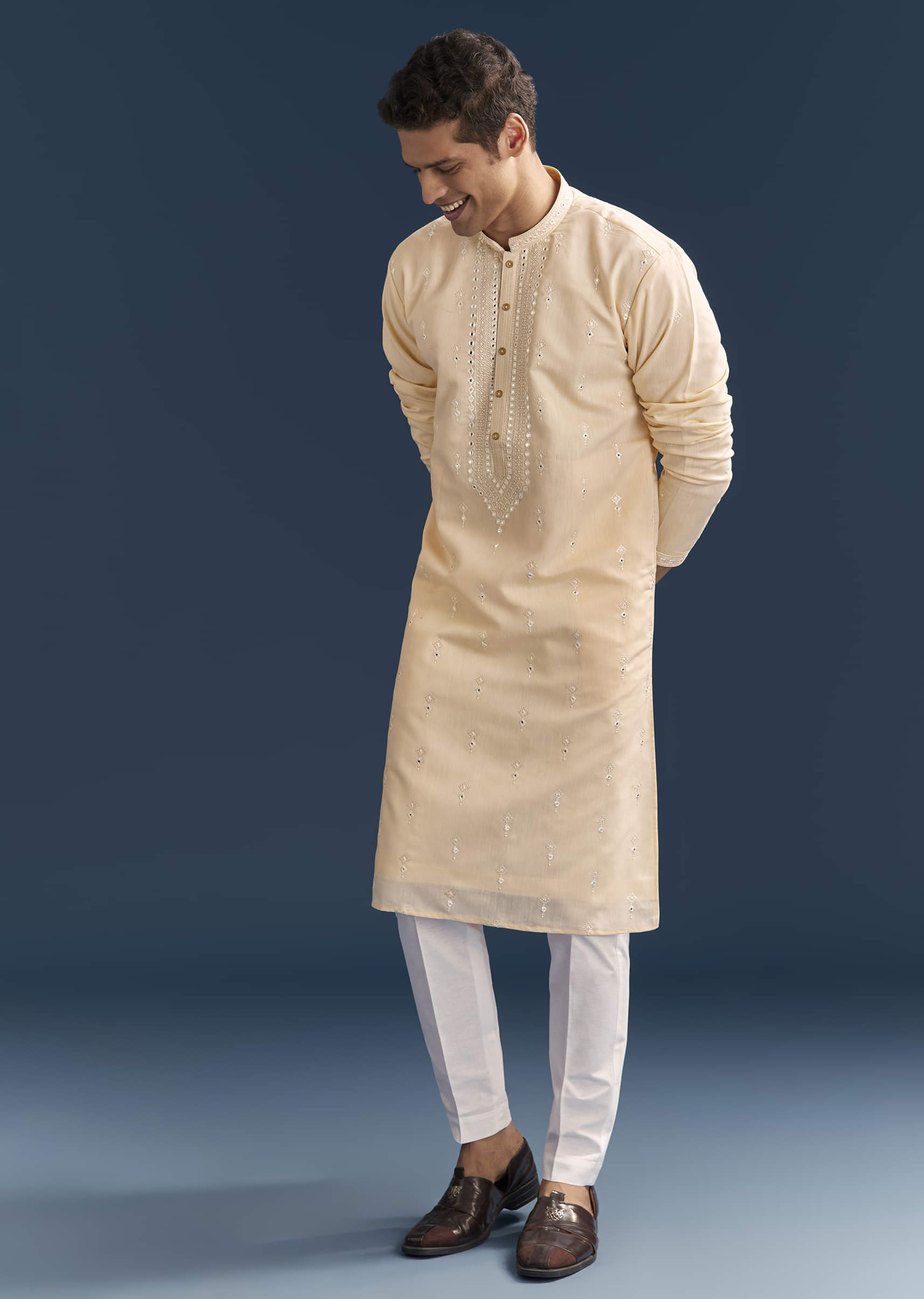 beige-silk-kurta-set-for-men-with-thread-and-mirror-embroidery-sg330158-3.jpg