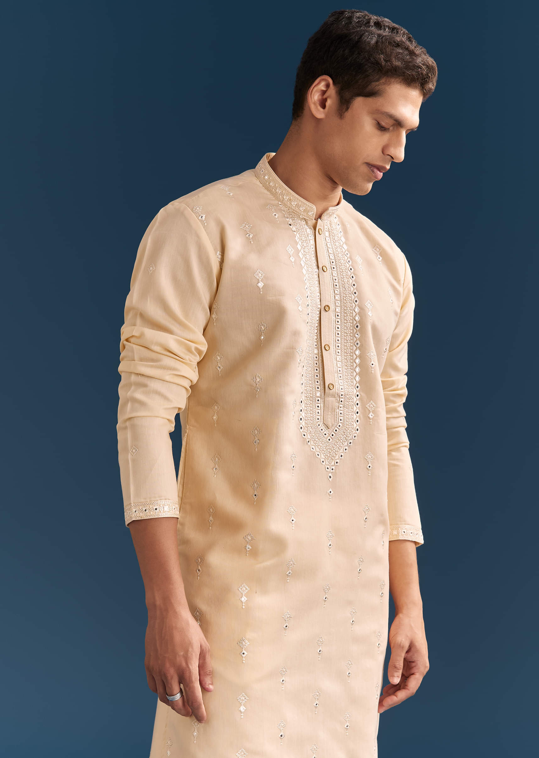 beige-silk-kurta-set-for-men-with-thread-and-mirror-embroidery-sg330158-4.jpg