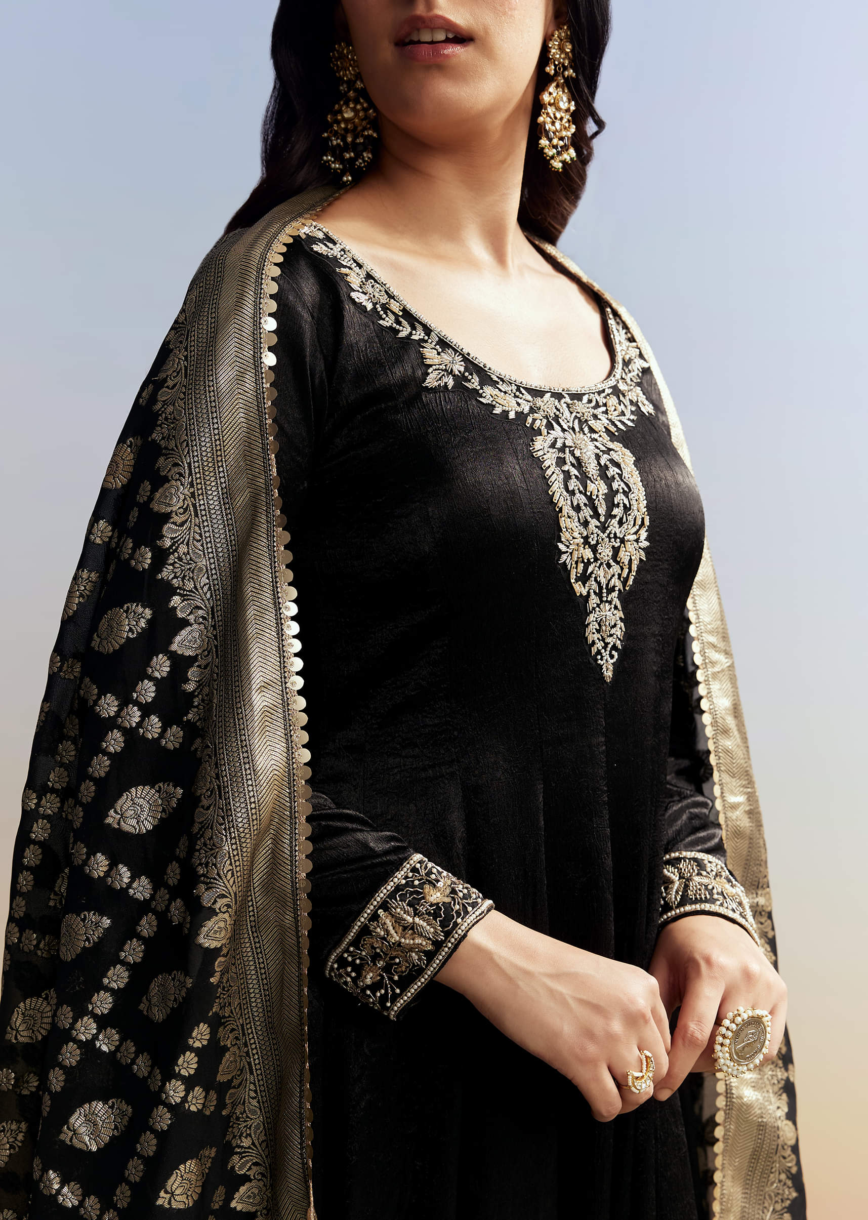 black-embroidered-crush-satin-anarkali-set-sg339468-2.jpg