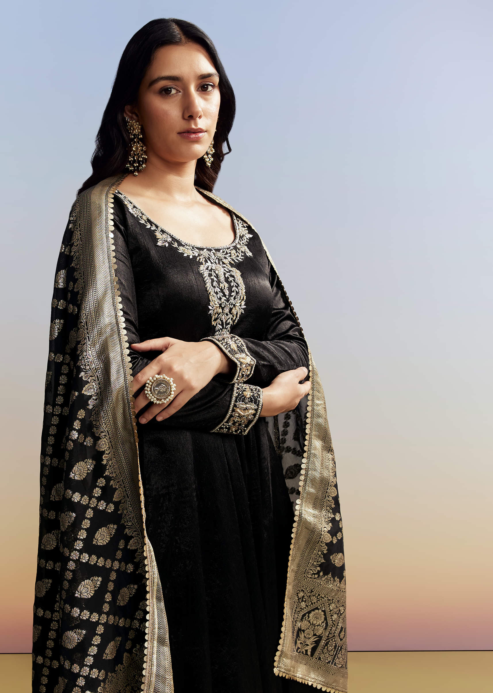 black-embroidered-crush-satin-anarkali-set-sg339468-4.jpg
