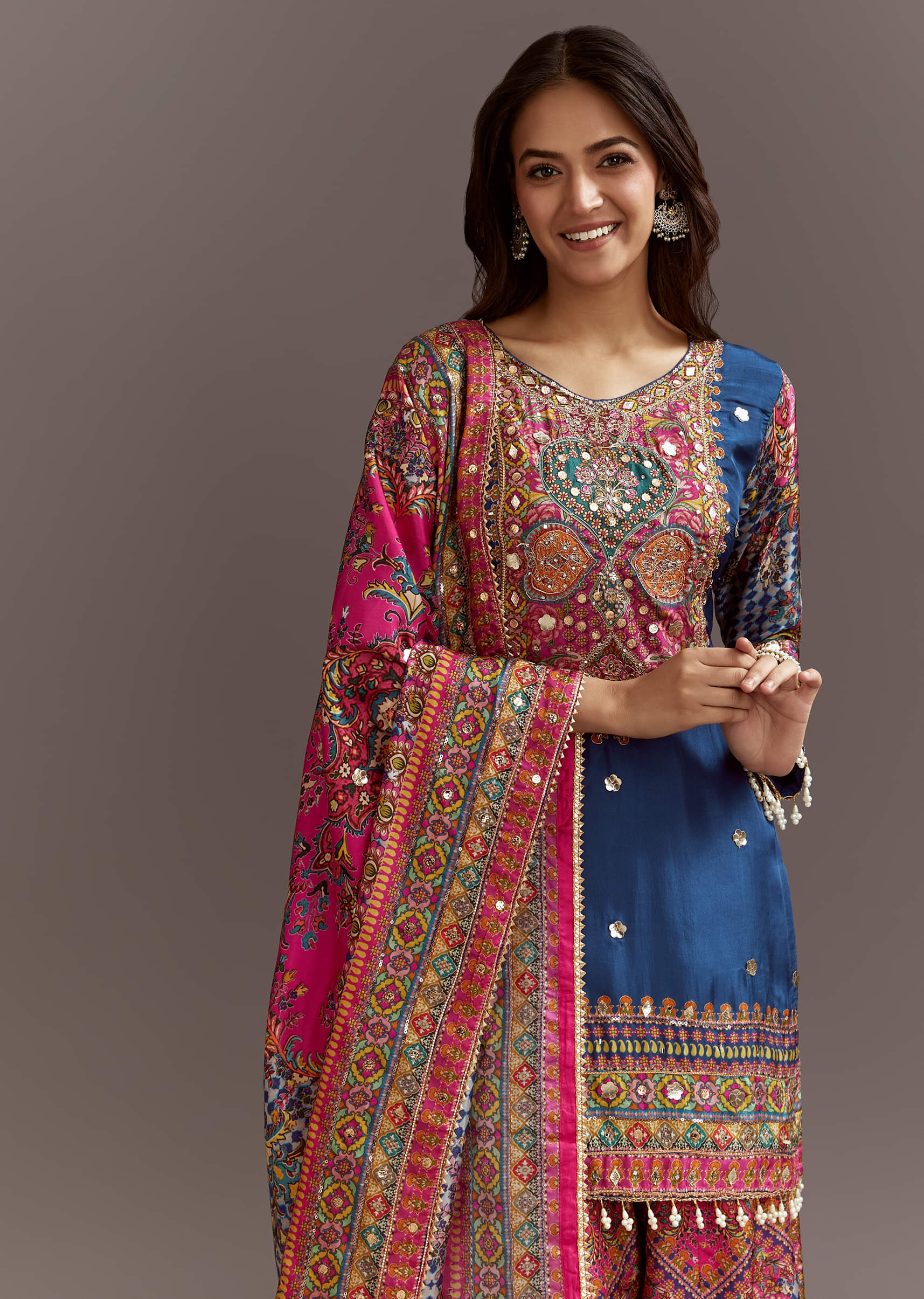 blue-printed-kurta-palazzo-set-with-gotta-lace-and-sequins-work-sg313610-2.jpg