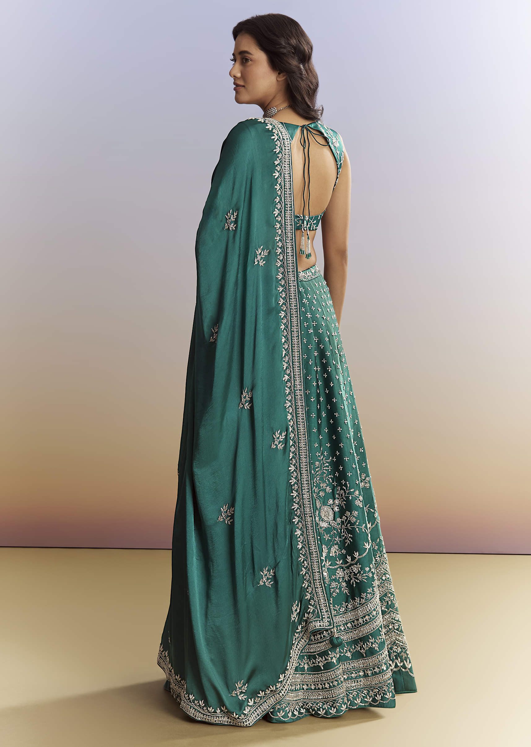 bottle-green-satin-bridesmaid-lehenga-with-heavy-embroidery-sg197477-7.jpg