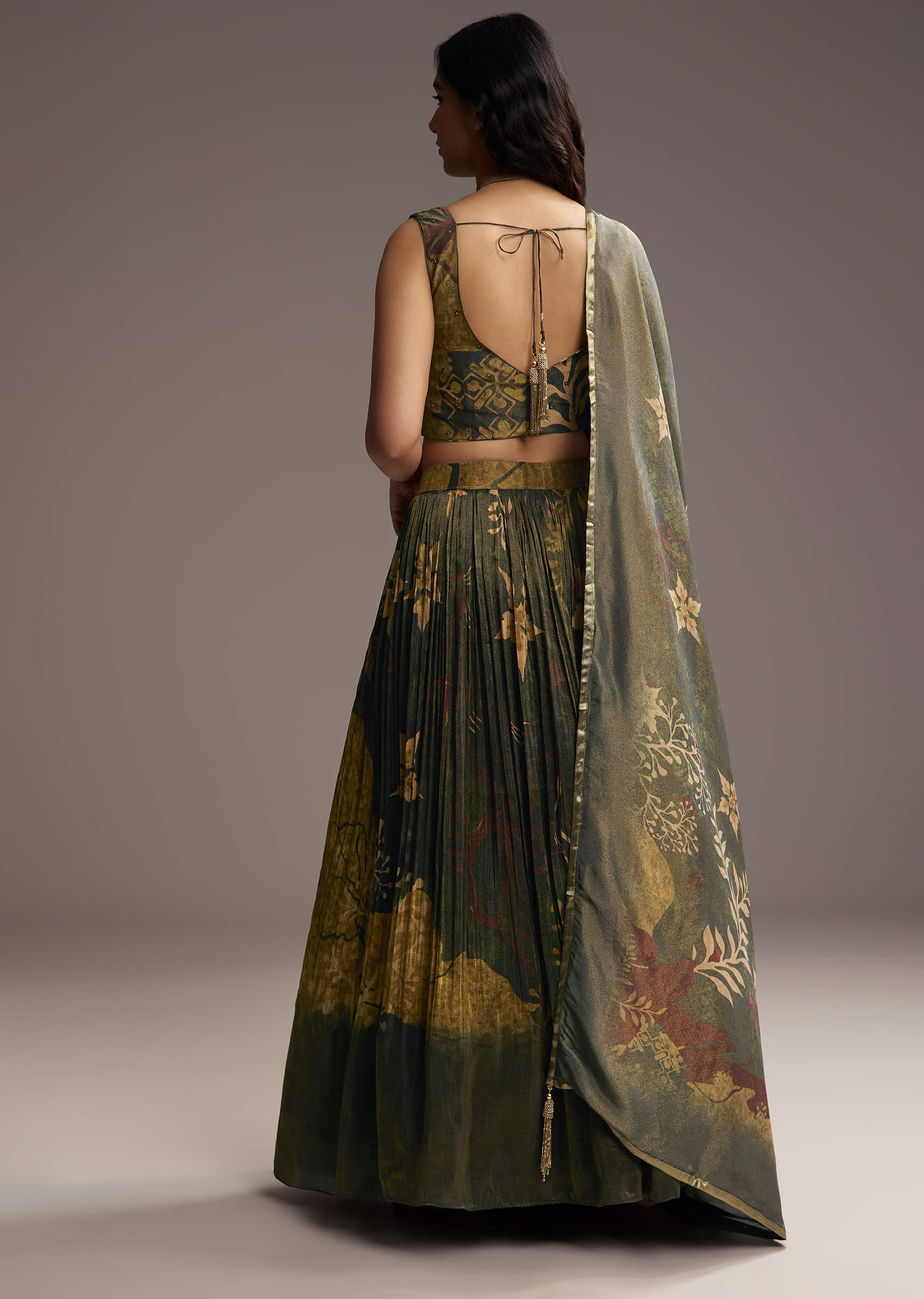 bottle-green-tissue-lehenga-choli-with-floral-print-sg336658-5.jpg