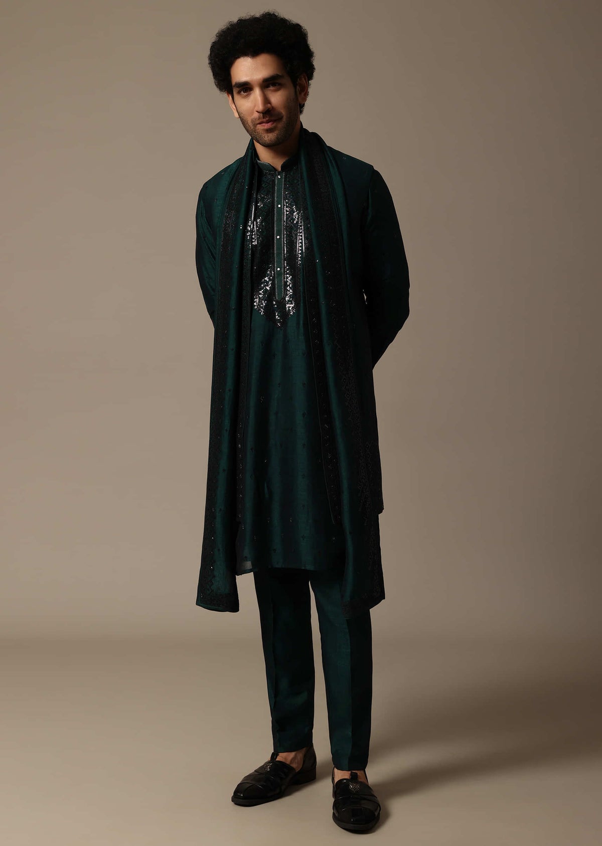bottle_green_kurta_jacket_set_in_sequins_for_men-sg209286_7_e21ee9a9-7237-4184-9157-84f0e4512495.jpg