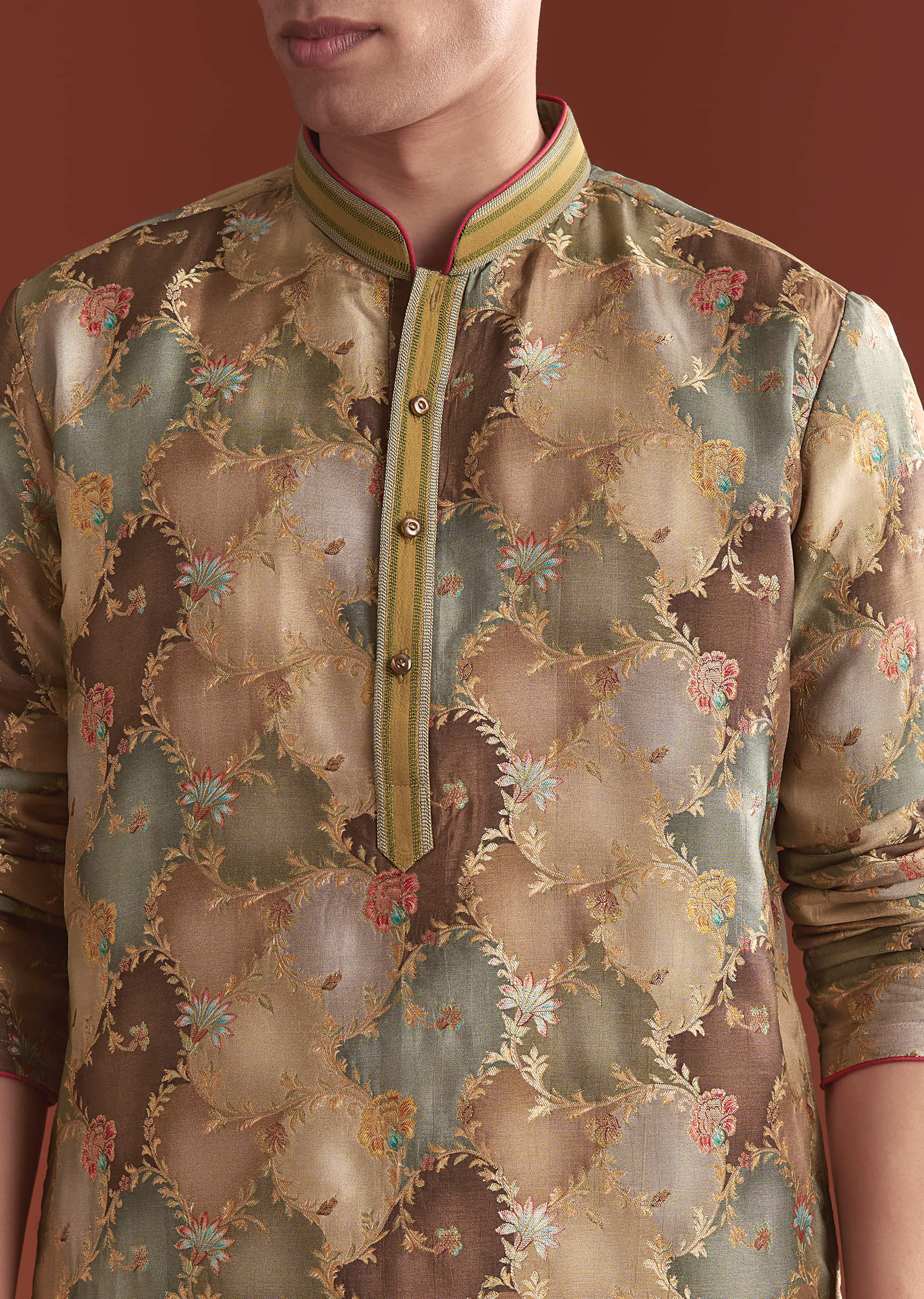 brown-banarasi-kurta-set-for-men-with-vine-pattern-sg321524-2.jpg