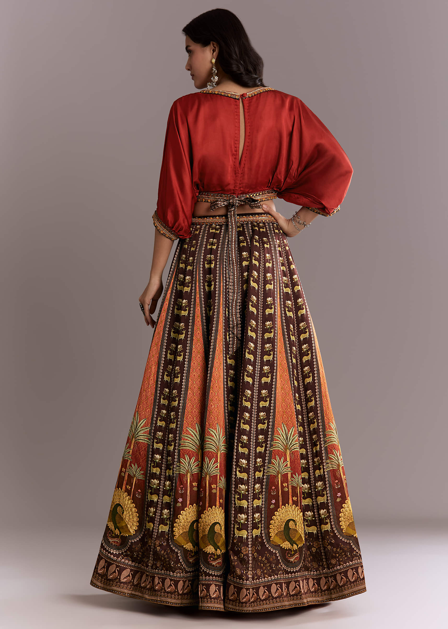 brown-crepe-crop-top-and-printed-skirt-set-sg354668-2.jpg