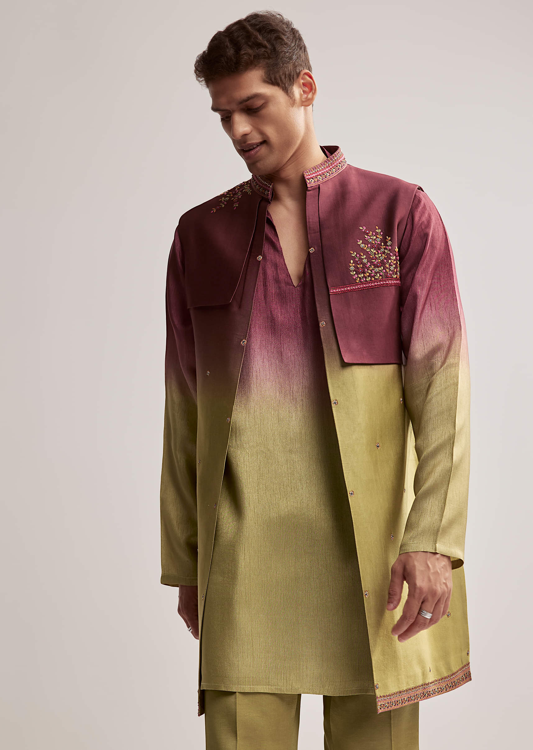 green-and-wine-ombre-silk-kurta-jacket-set-for-men-with-embroidery-sg342280-1.jpg