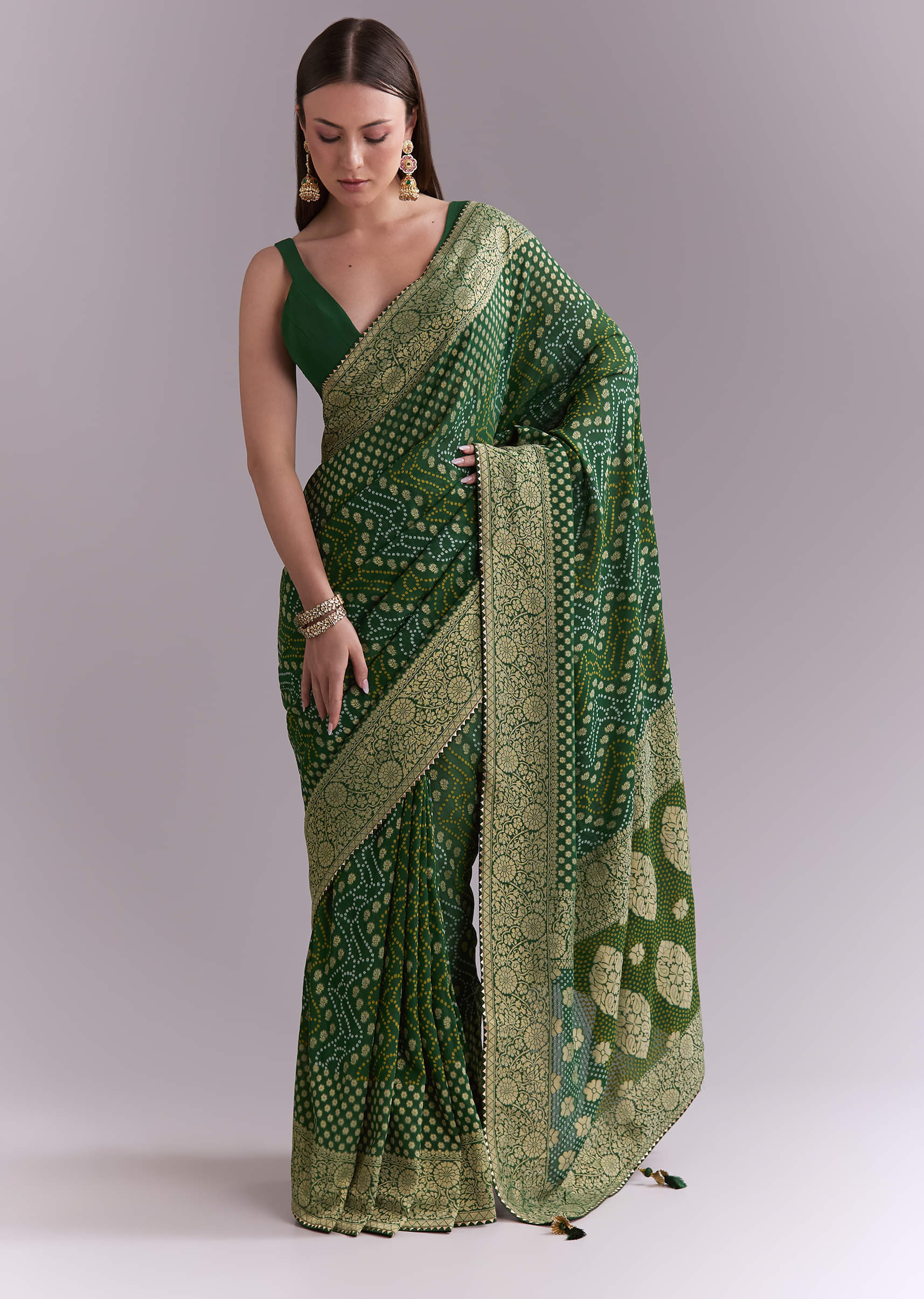 green-georgette-bandhani-saree-with-butti-and-floral-border-sg351923-1.jpg