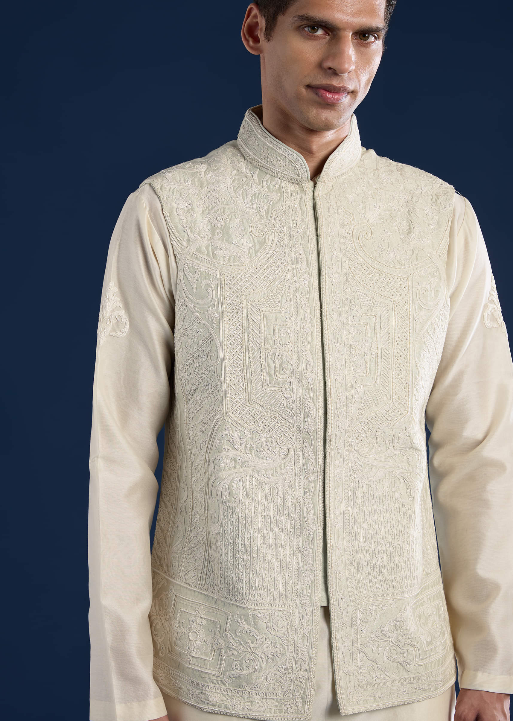 green-raw-silk-jacket-kurta-set-with-dori-work-sg324122-2.jpg