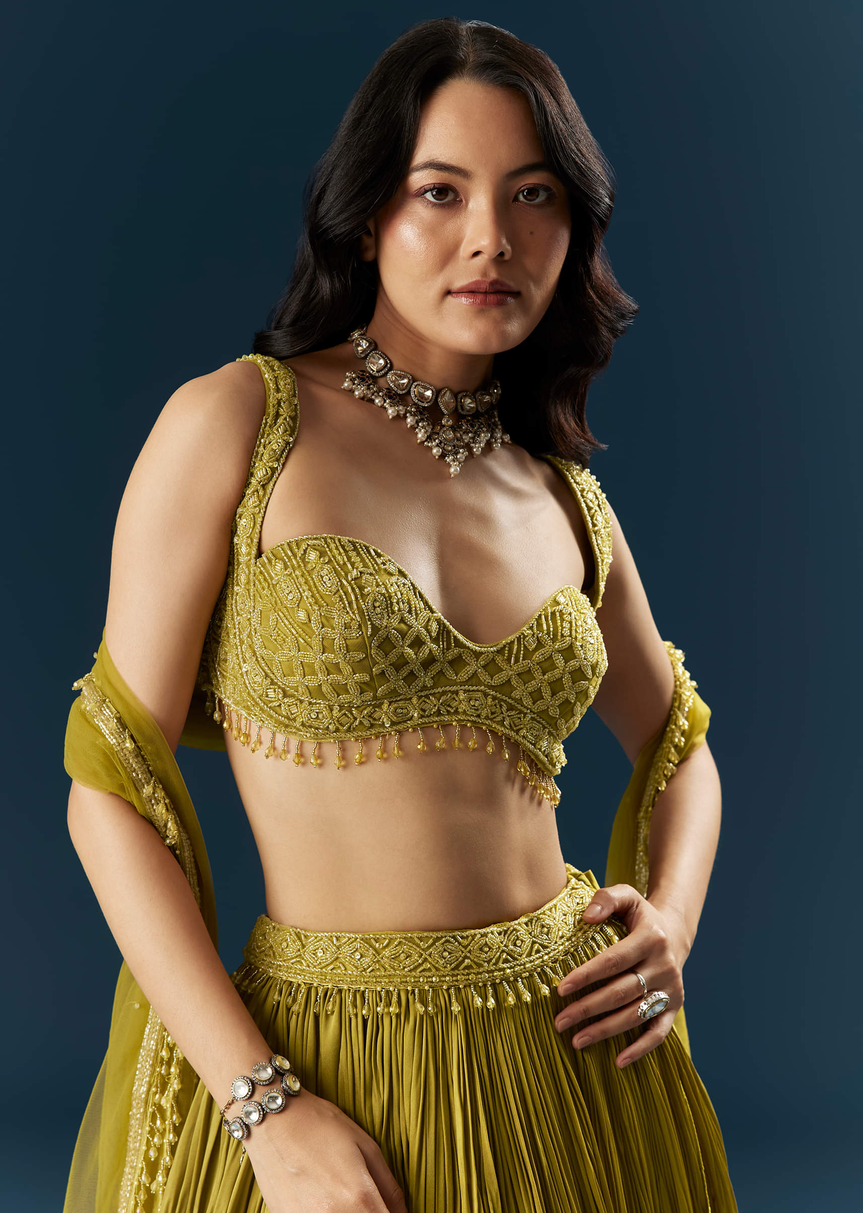 green-satin-bridesmaid-lehenga-with-cutdana-and-beads-embroidery-sg342299-4.jpg