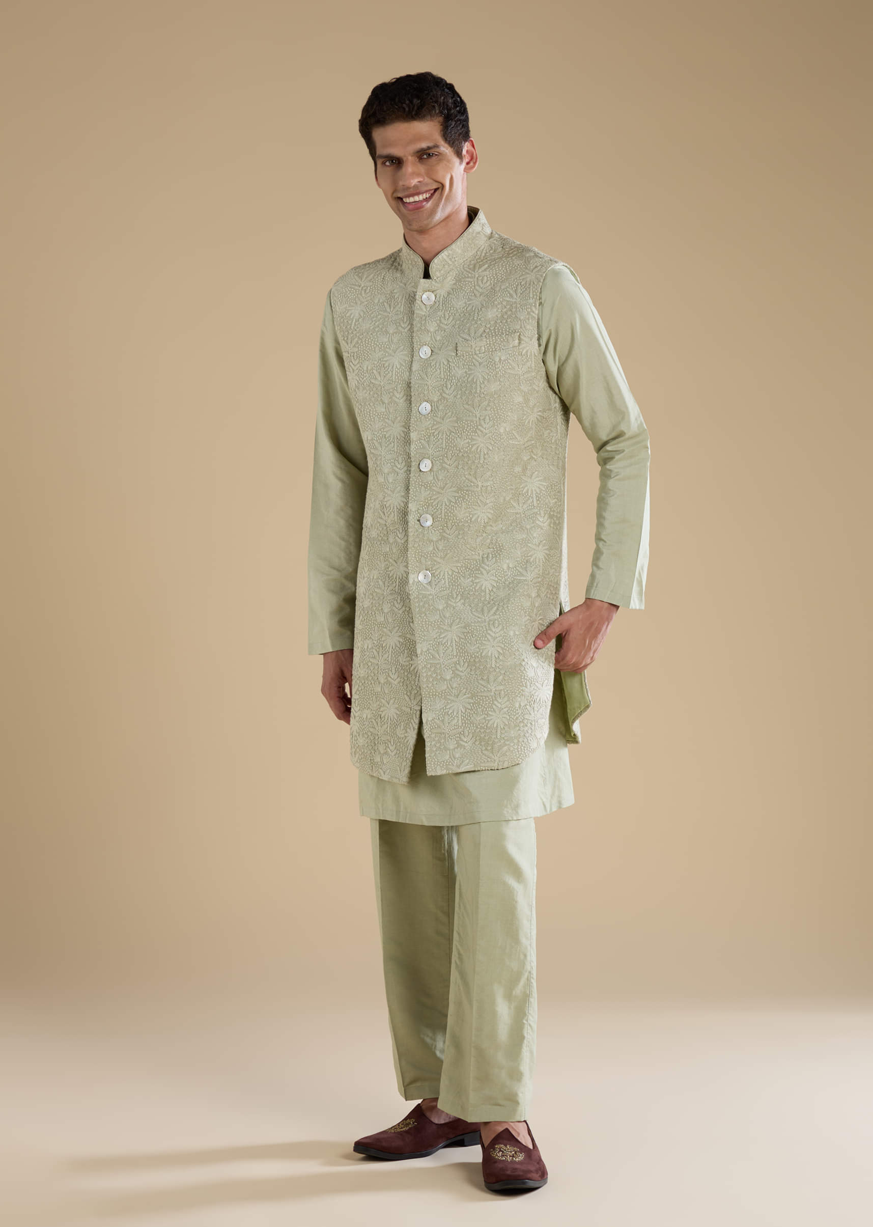 green-silk-jacket-kurta-set-with-thread-work-sg335340-1.jpg