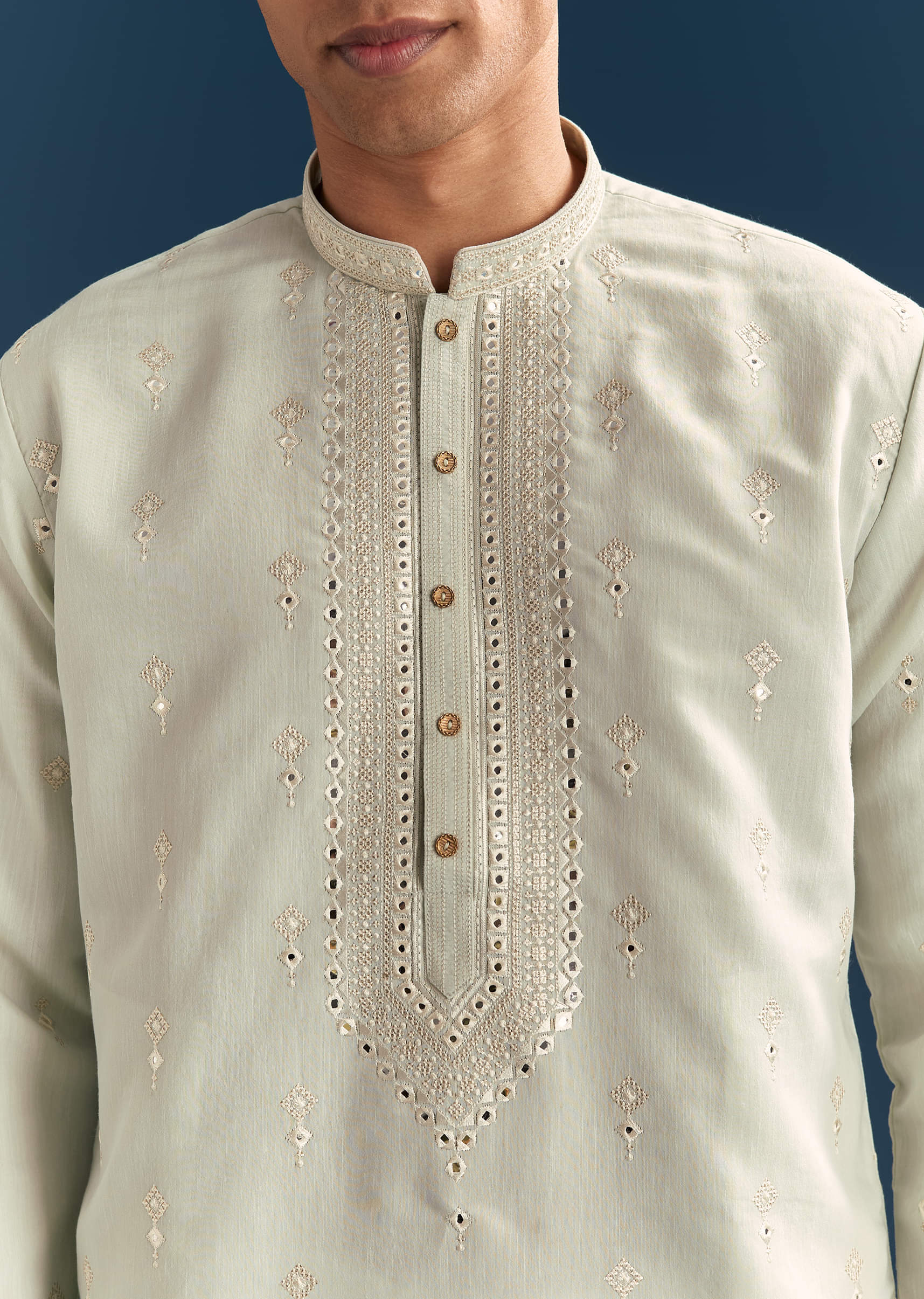 green-silk-kurta-set-for-men-with-thread-and-mirror-embroidery-sg330126-2.jpg