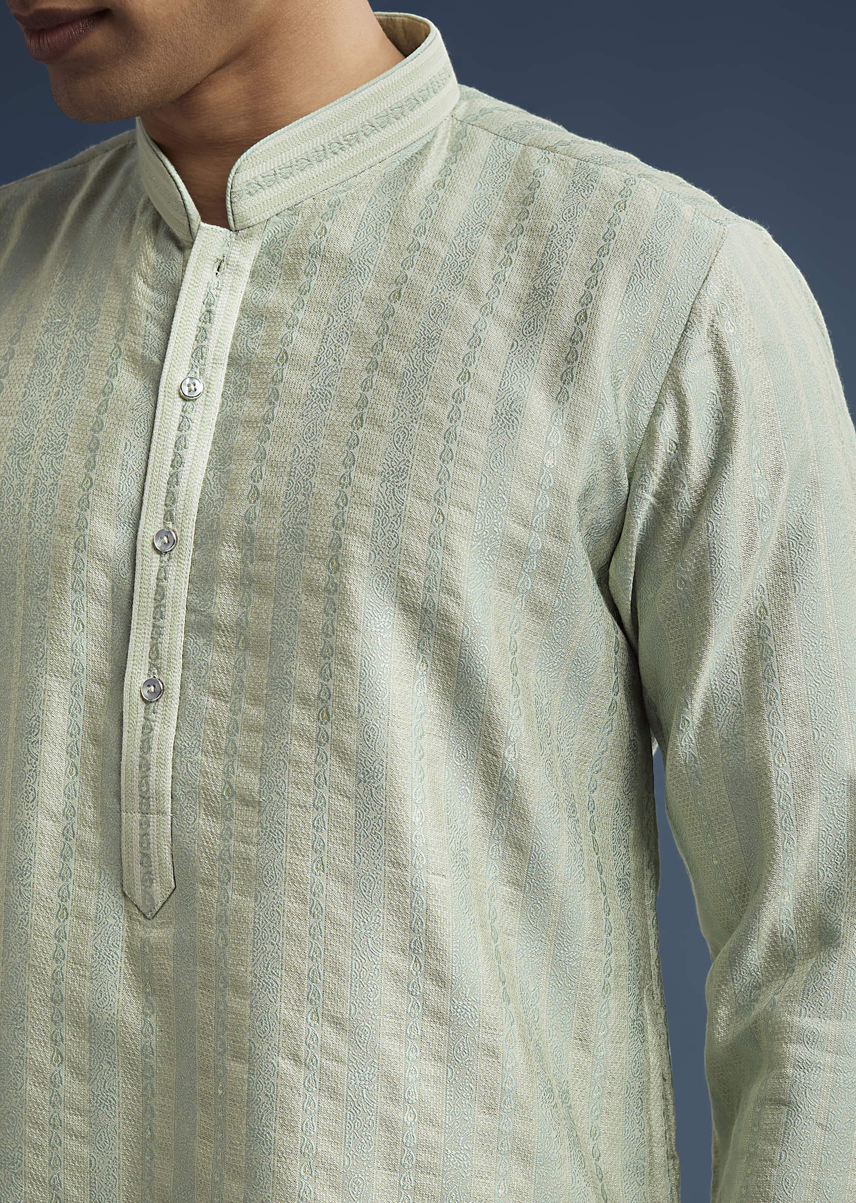 green-textured-jacquard-kurta-set-for-men-sg321452-1.jpg