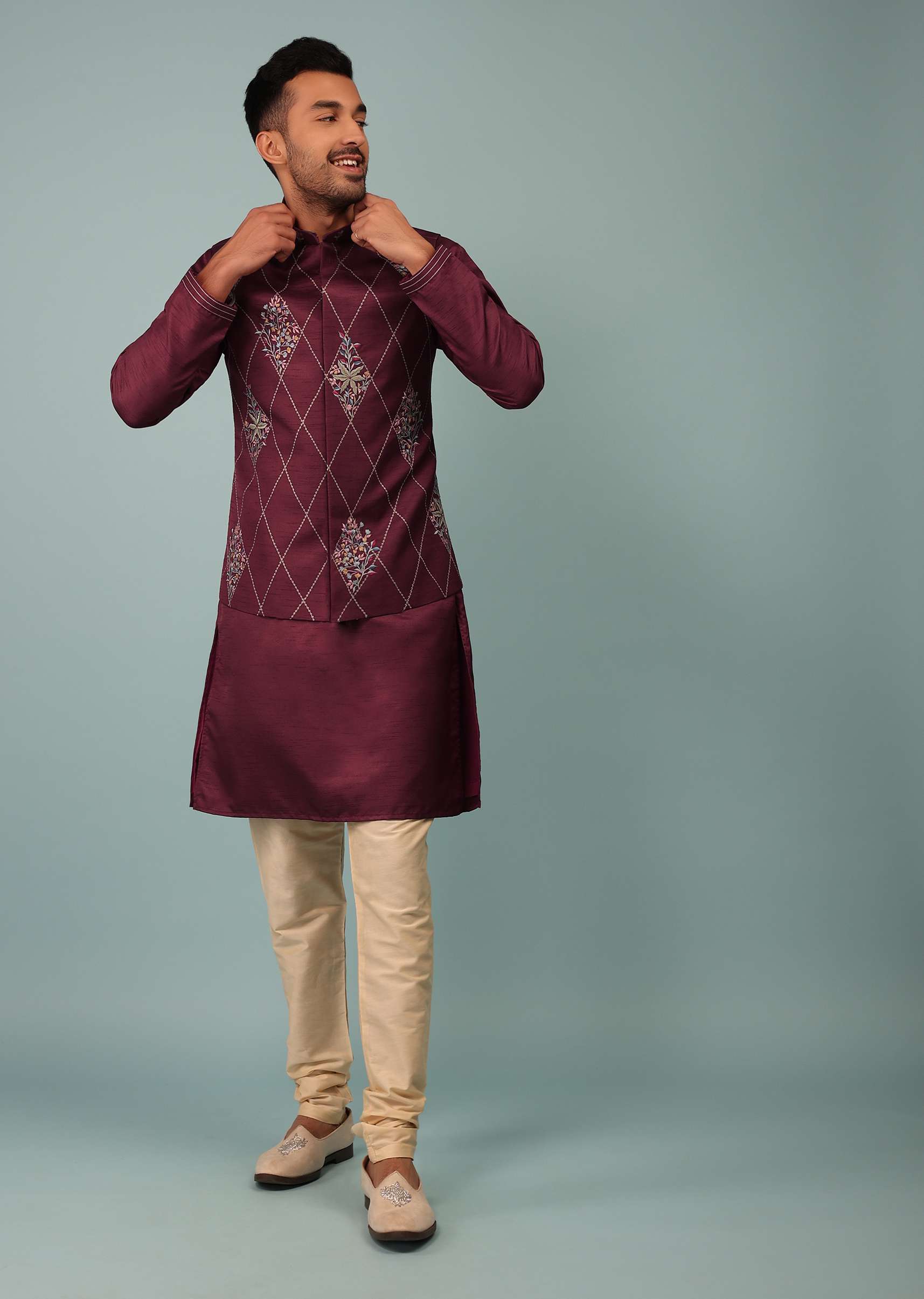 kalki_ruby_wine_red_bandi_jacket_set_in_raw_silk-sg119766_2.jpg