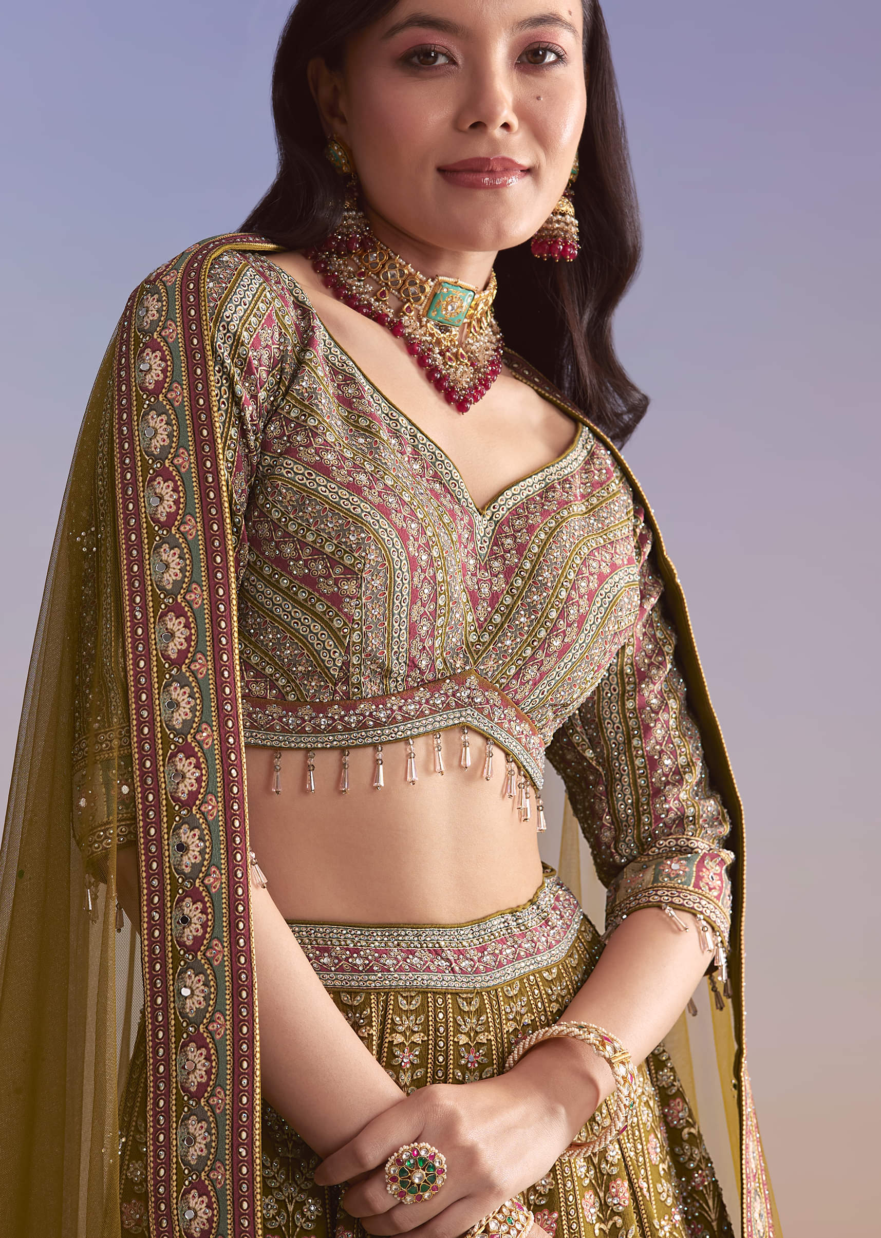 mehendi-green-crepe-printed-bridesmaid-lehenga-with-mirror-and-sequin-work-sg345181-3.jpg