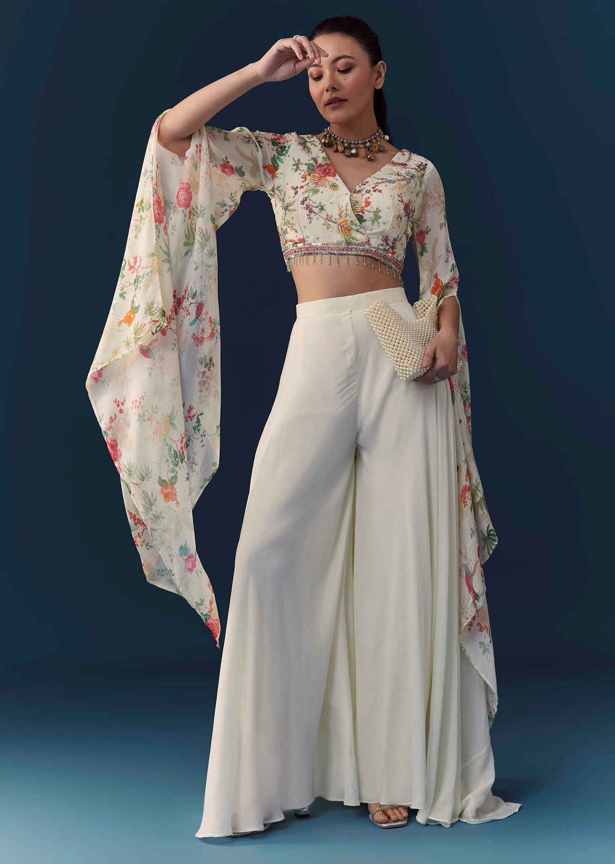 off-white-floral-print-crop-top-palazzo-set-with-cutdana-sg346694-3.jpg