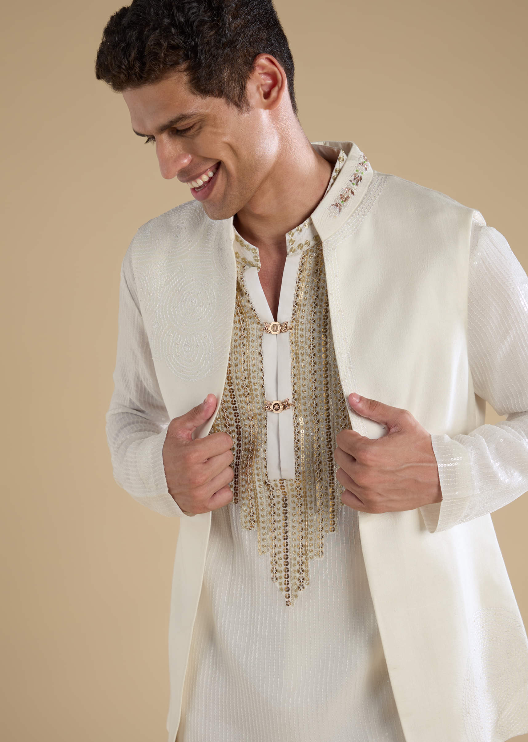 off-white-sequin-kurta-and-jacket-set-sg328527-2.jpg