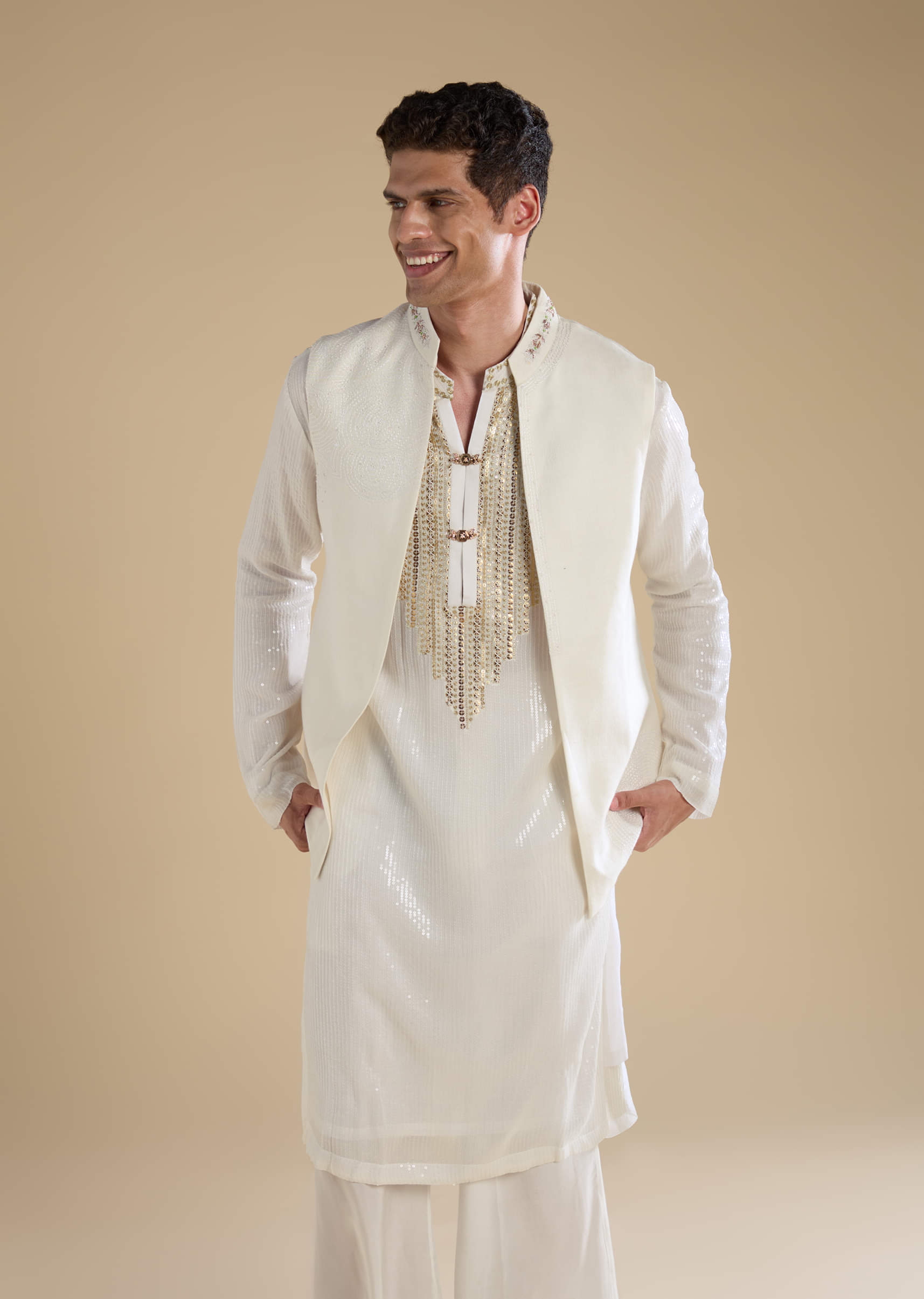 off-white-sequin-kurta-and-jacket-set-sg328527-4.jpg