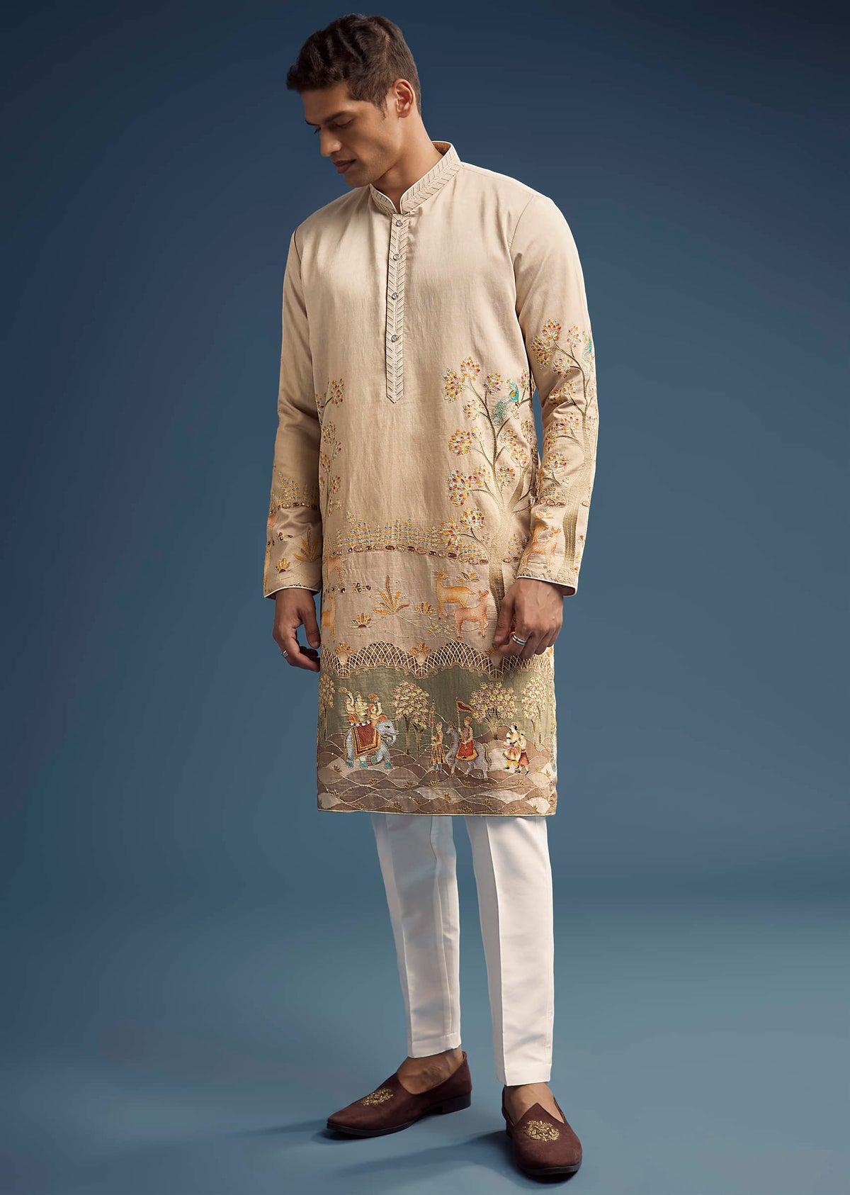 olive-green-silk-kurta-set-for-men-with-digital-print-sg320081-3.jpg