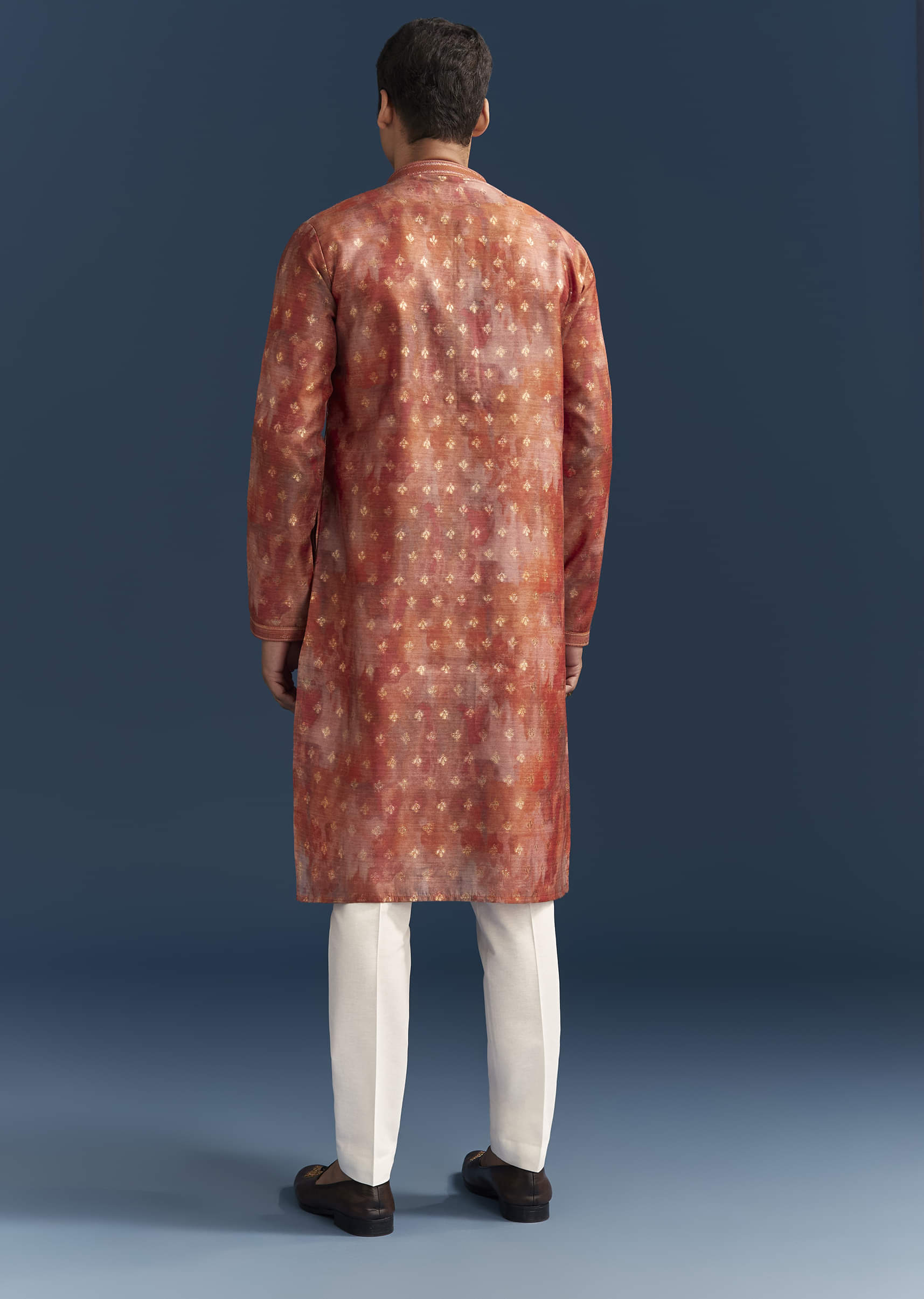 orange-silk-kurta-set-for-men-with-abstract-and-foil-print-sg330022-5.jpg