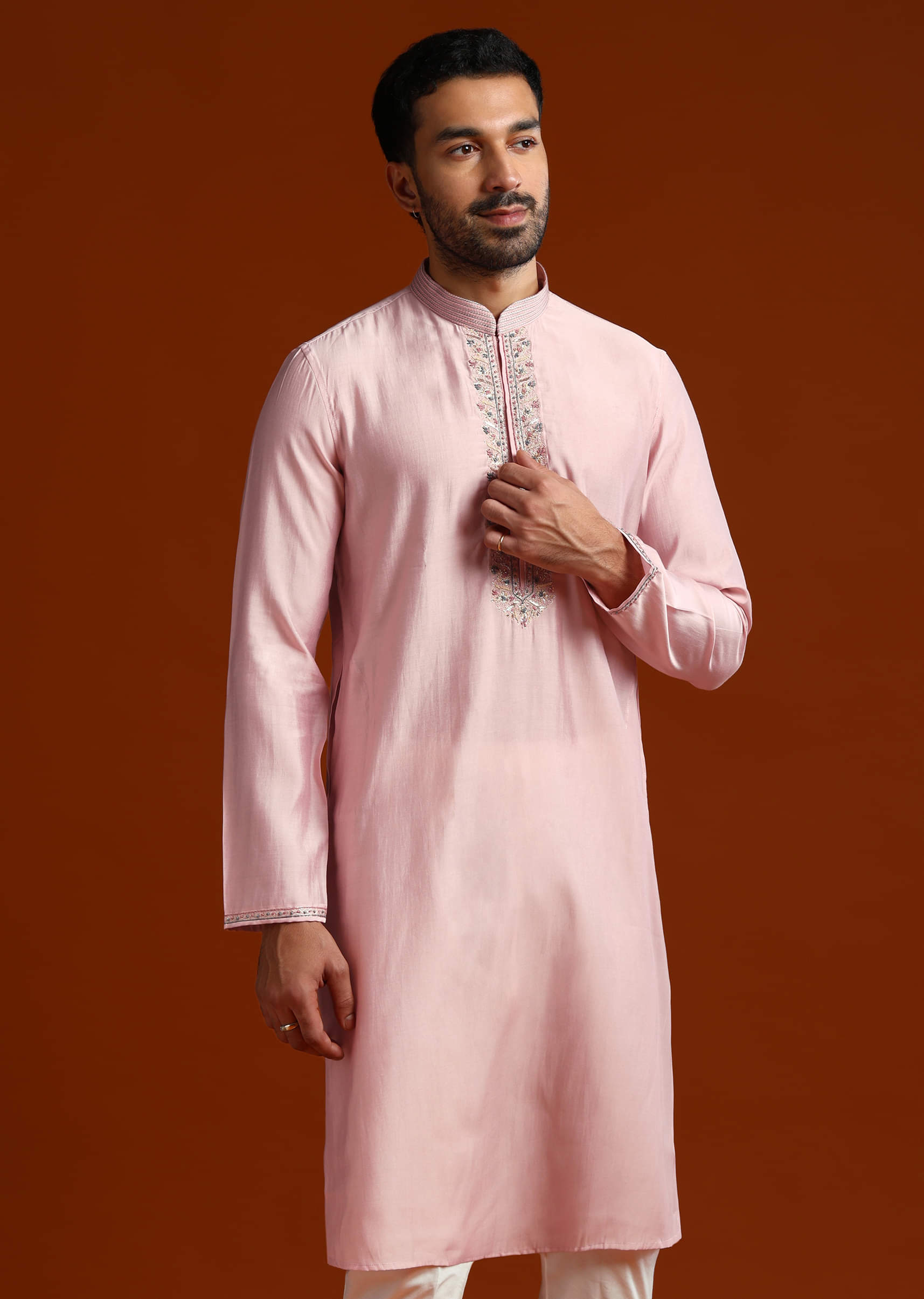 pink-viscose-kurta-set-for-men-with-heavy-hand-embroidery-sg328823-3.jpg