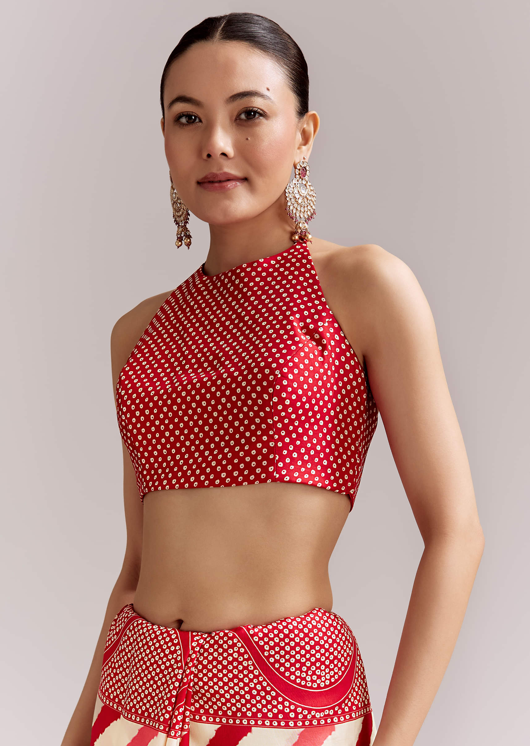 red-and-off-white-silk-saree-with-lehariya-and-bandhani-print-sg351935-7.jpg