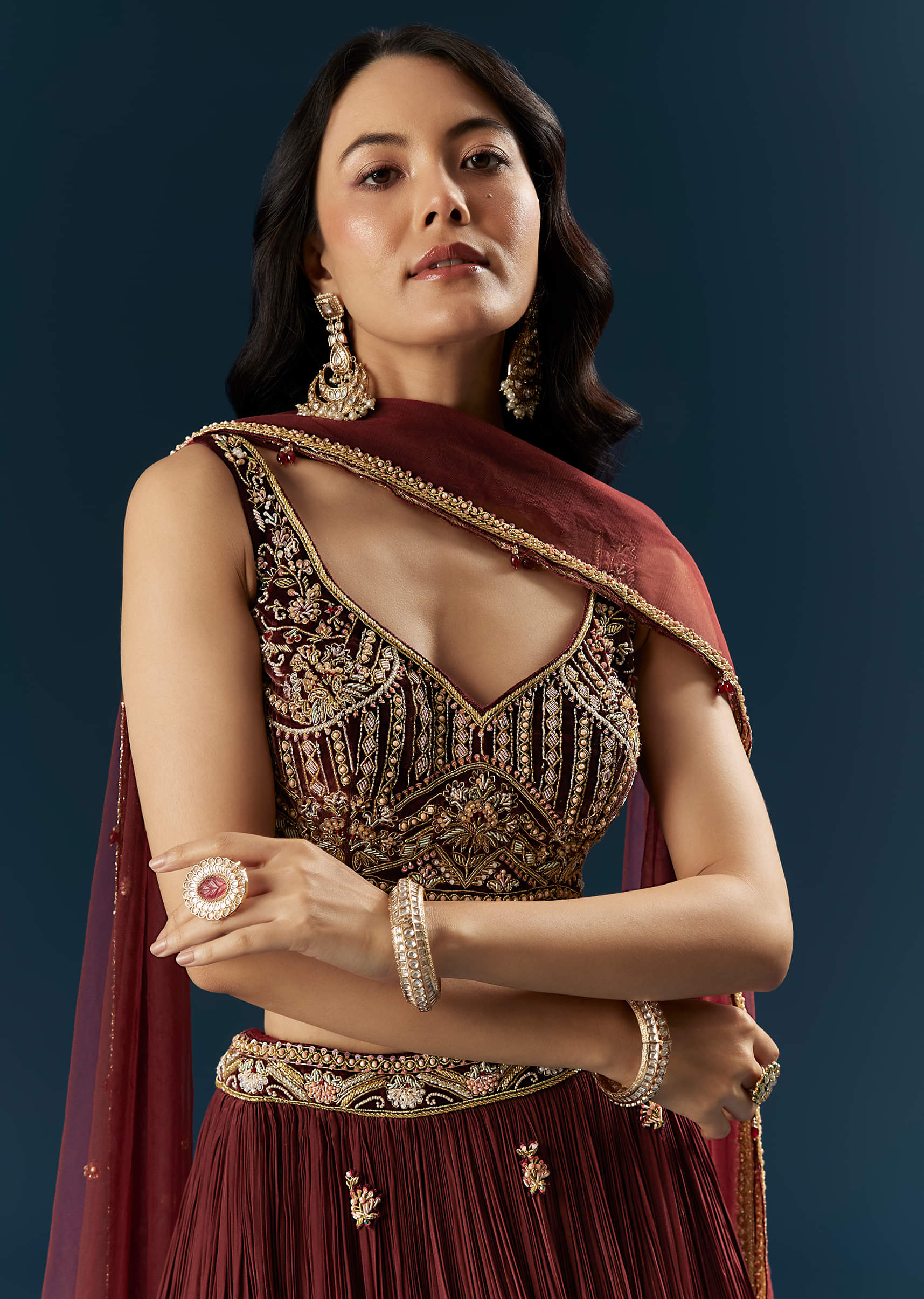 red-crepe-bridesmaid-lehenga-with-heavy-embroidery-sg336970-4.jpg