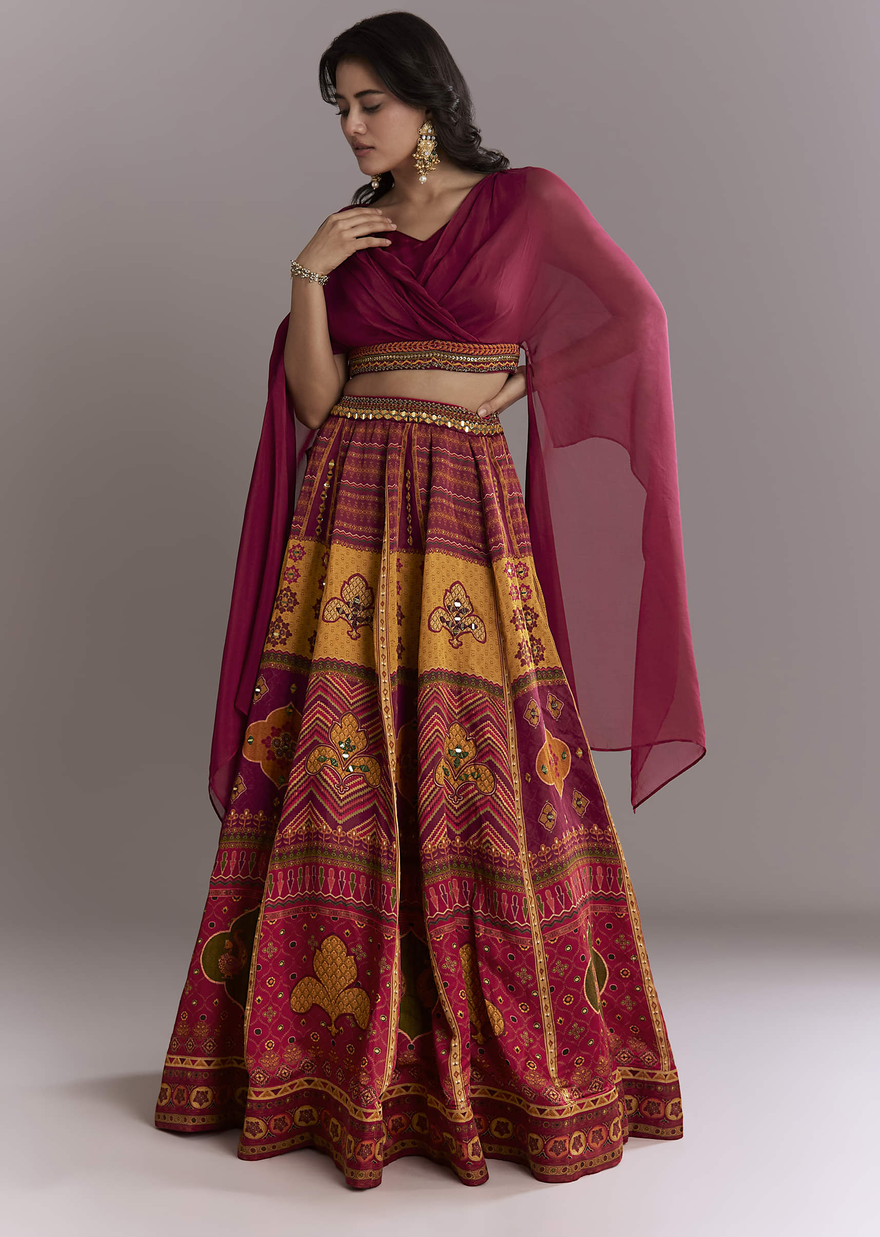 red-organza-crop-top-and-printed-skirt-set-with-mirror-work-sg354675-4.jpg