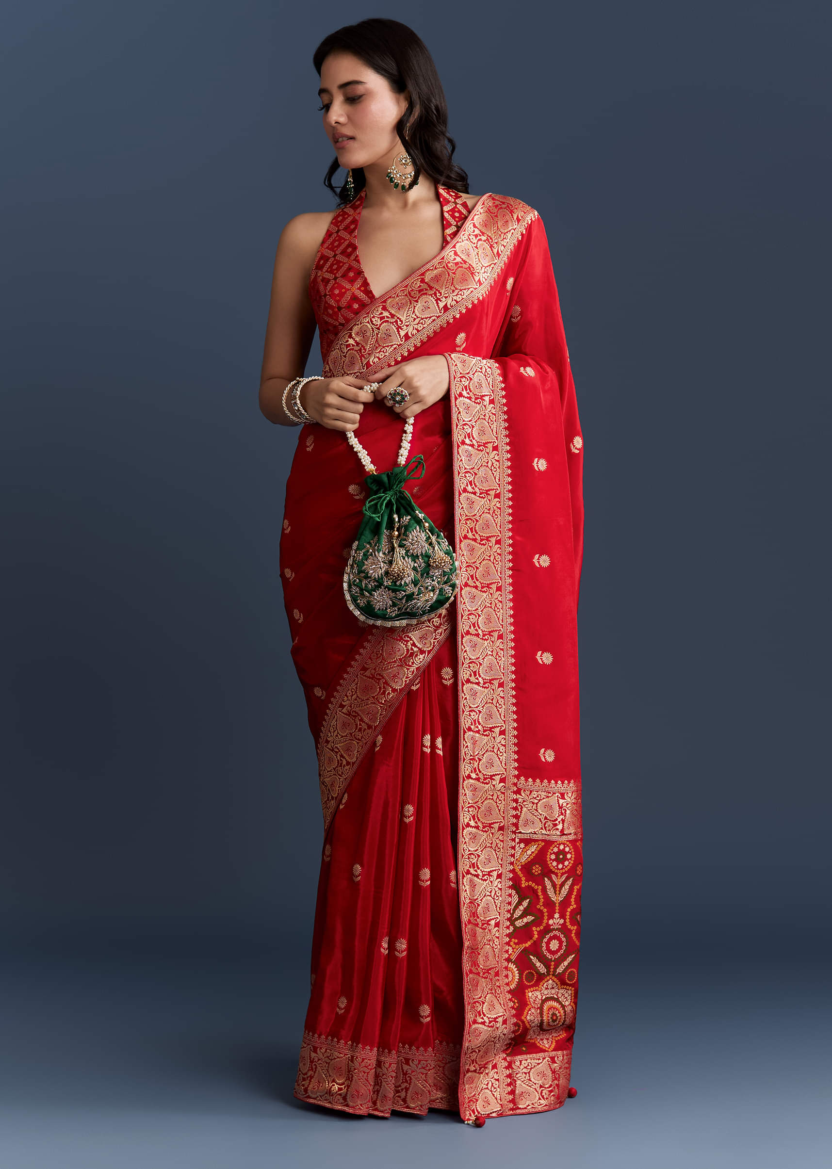 red-satin-woven-saree-with-floral-motif-work-sg350485-3.jpg