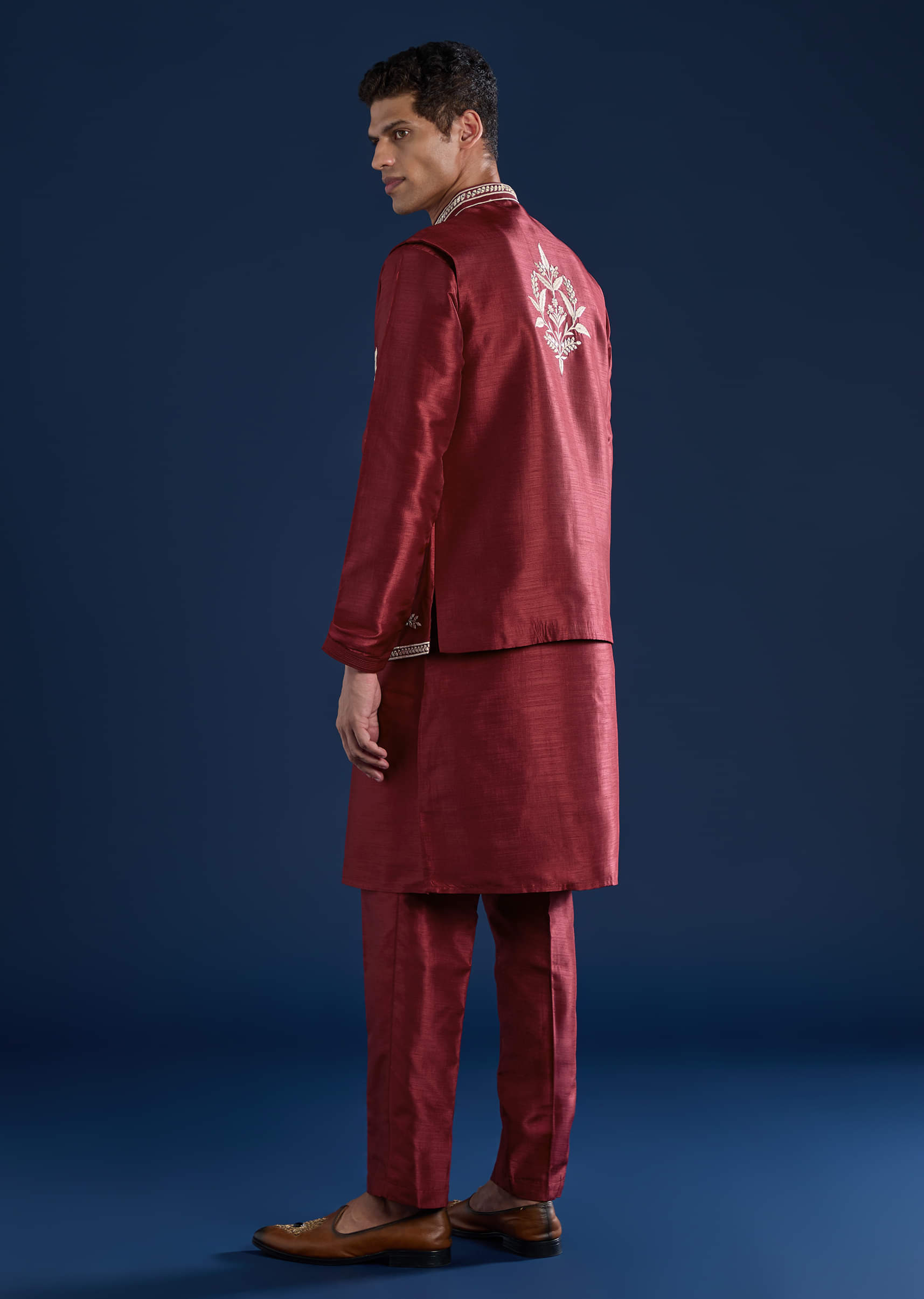 red-silk-mirror-work-kurta-and-jacket-set-sg330326-5.jpg