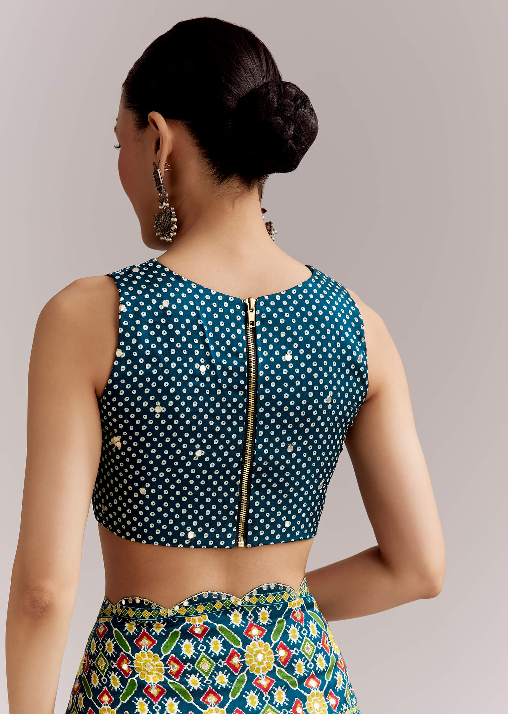 teal-blue-satin-saree-with-ajrakh-print-and-scallop-gota-zari-border-sg351941-8.jpg