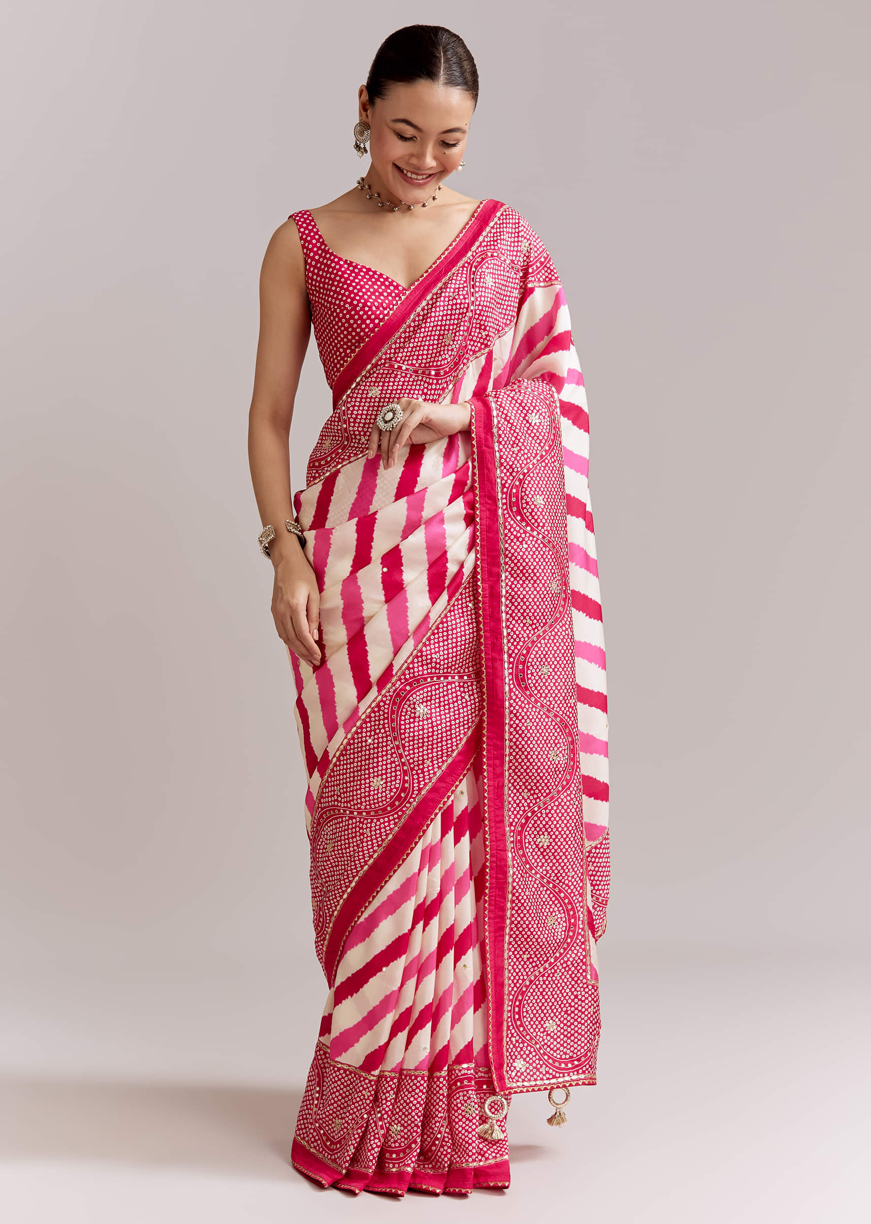 white-and-pink-silk-saree-with-lehariya-and-bandhani-print-sg351936-1.jpg