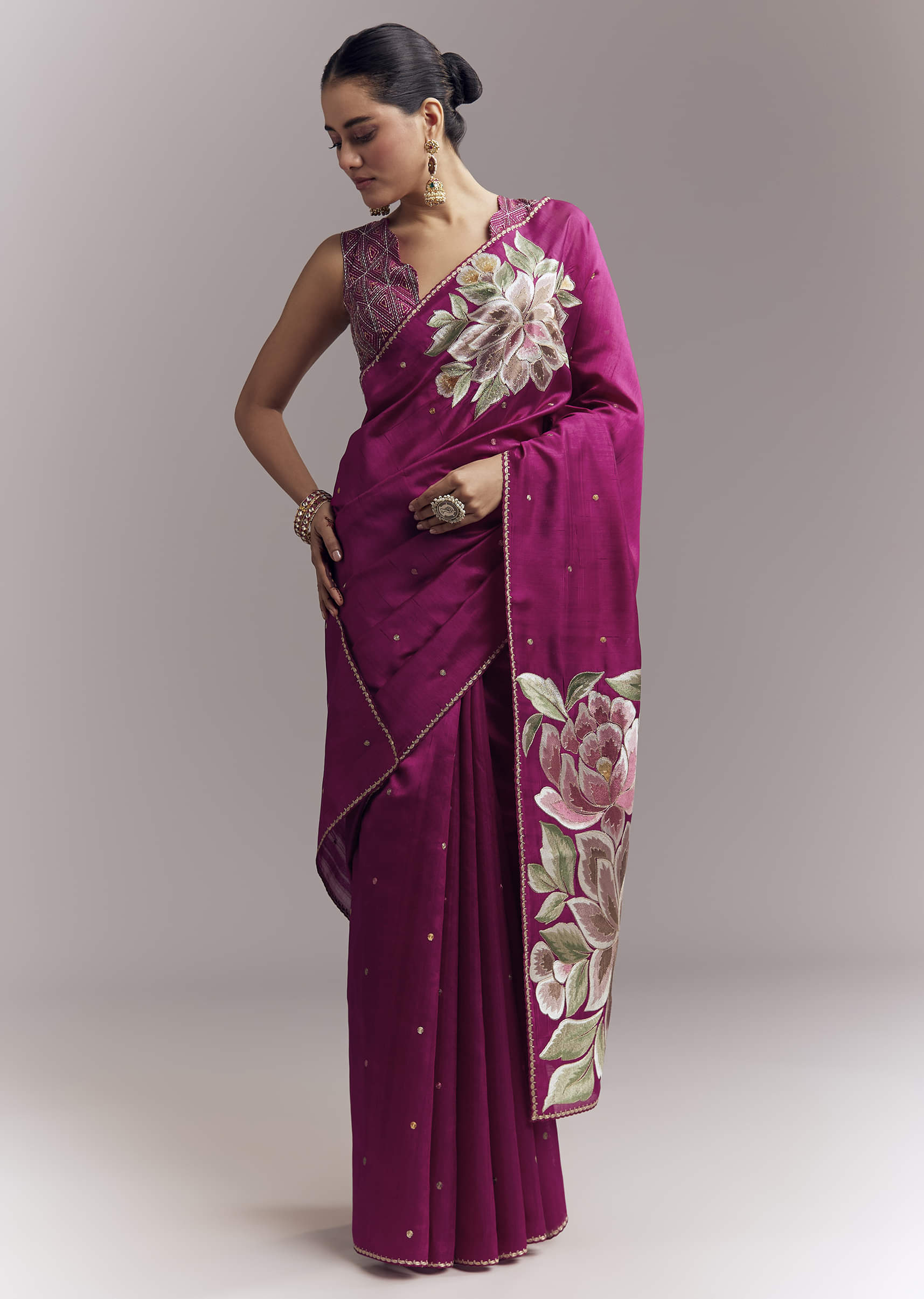 wine-organza-silk-saree-with-floral-thread-embroidery-and-cutwork-sg346418-3.jpg