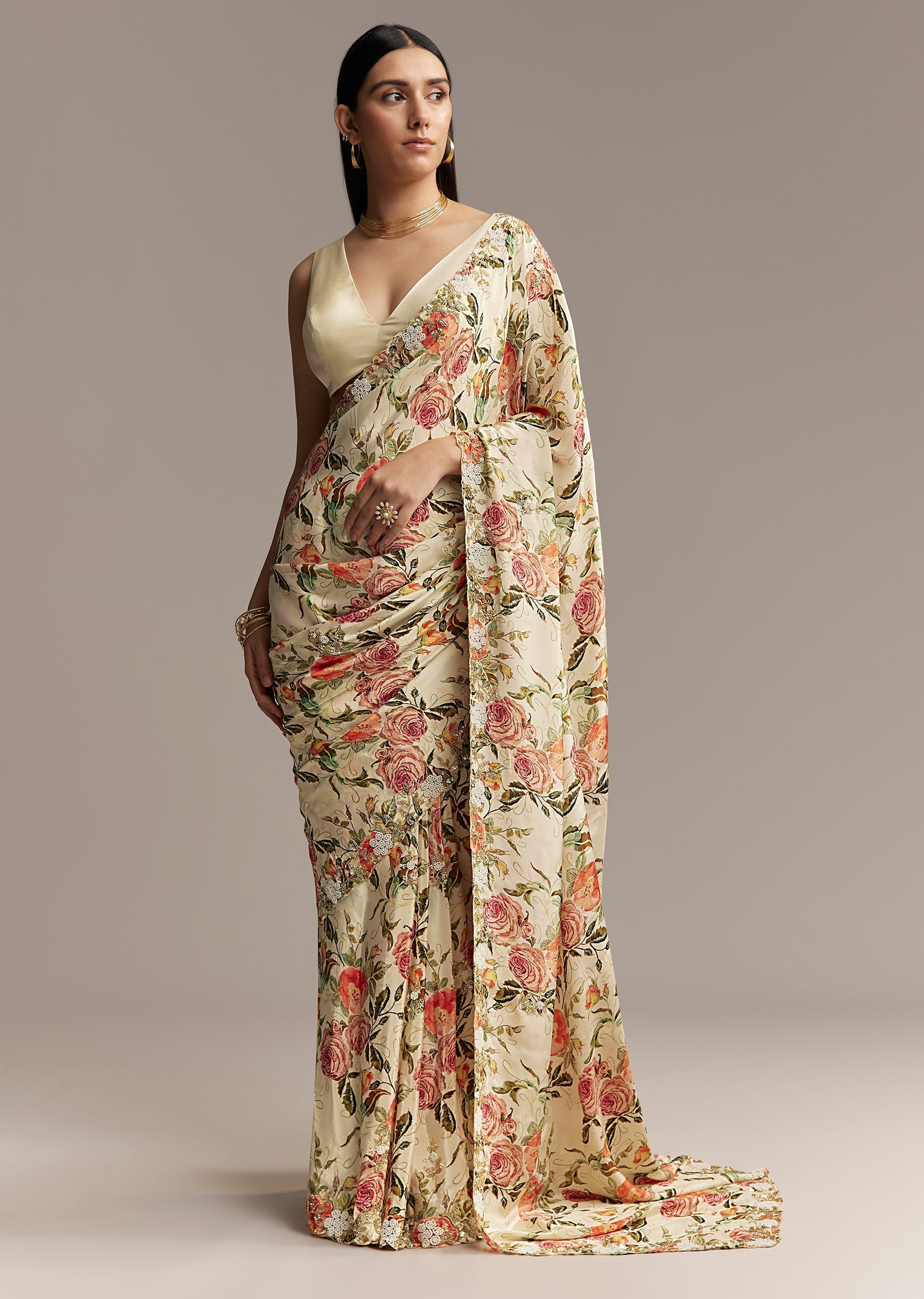 Beige_Crepe_Saree_With_Multicolor_Floral_Print_And_Moti-sg319416-3.jpg