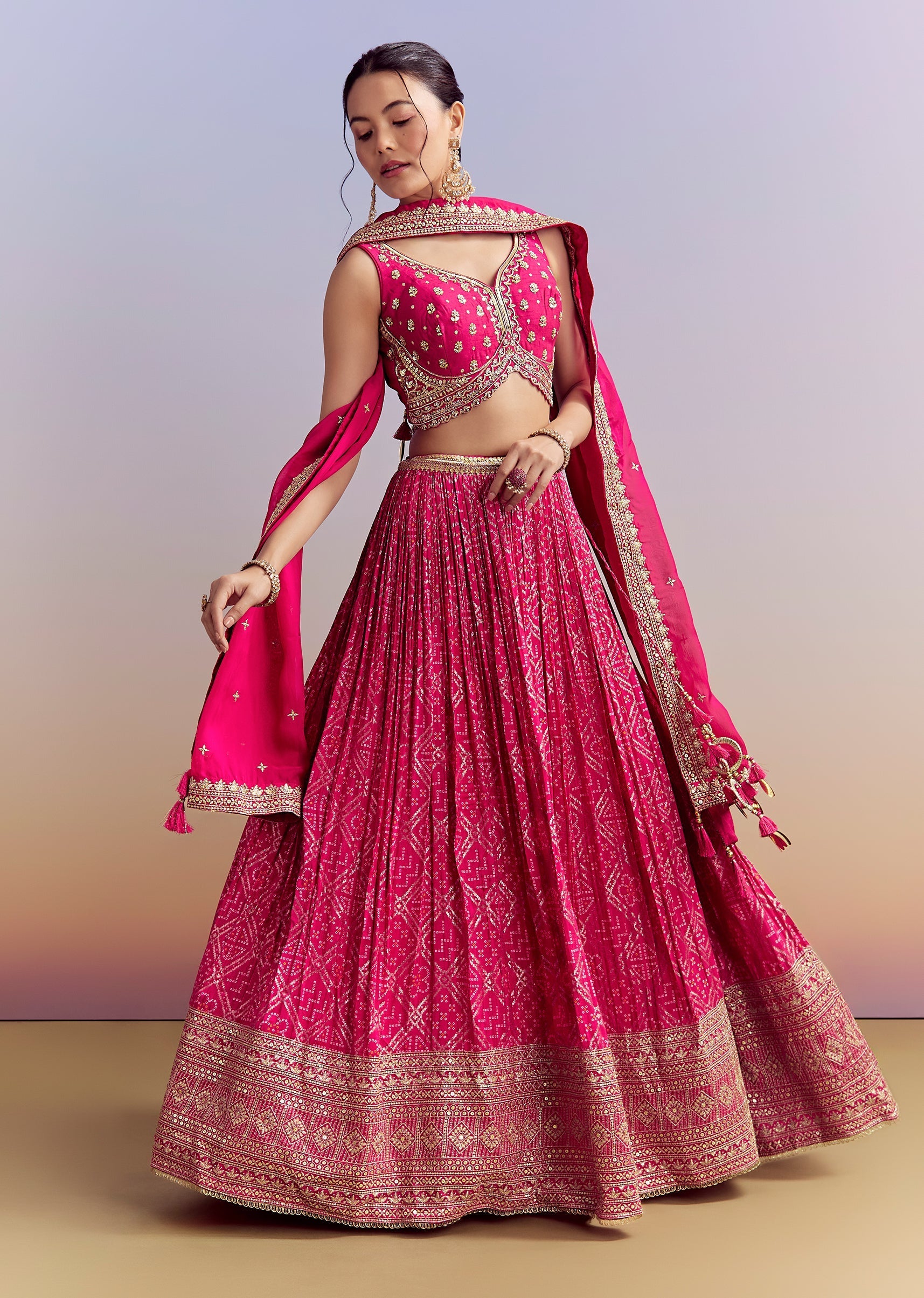 PinkSilkBandhaniBridesmaidLehengaWithZardosiWork-sg311009-1_6.jpg
