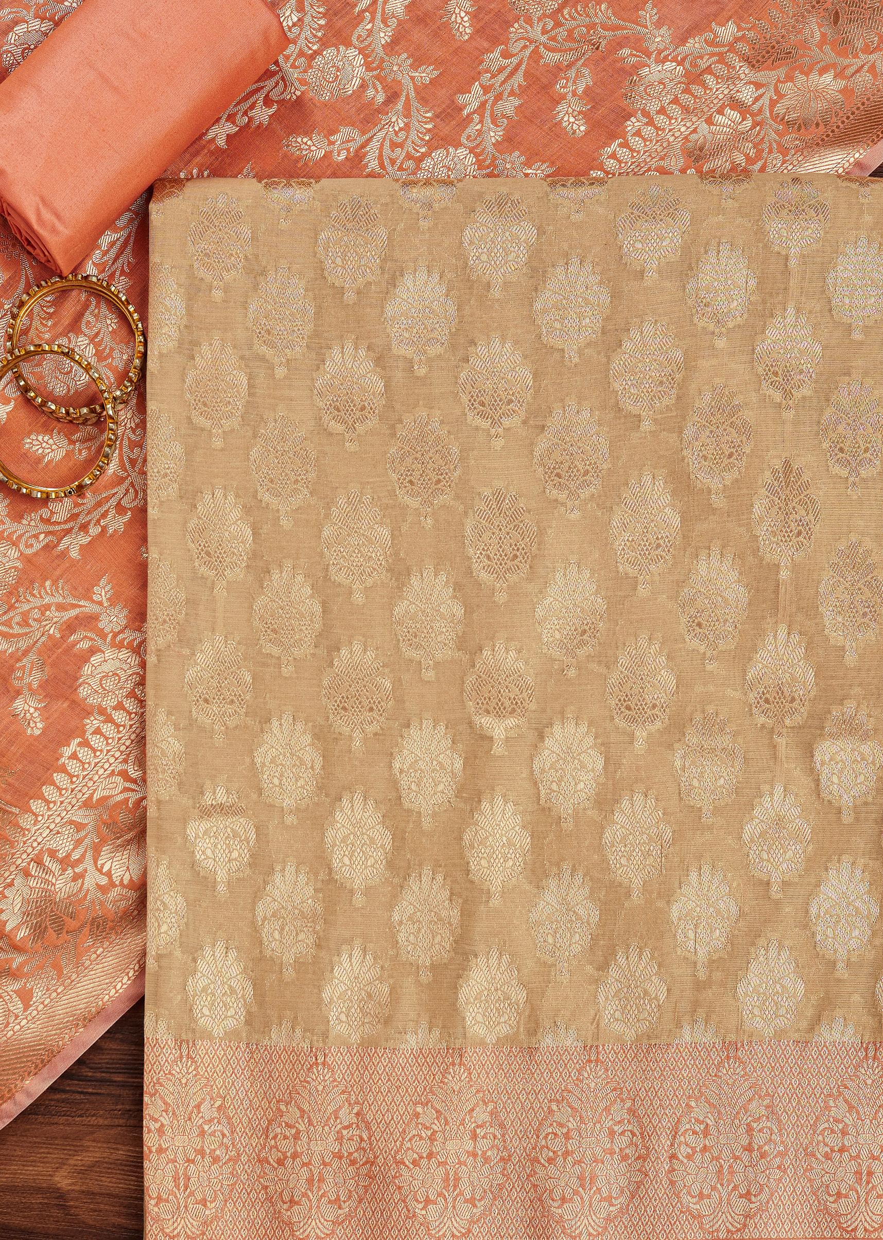 beige-and-peach-banarasi-silk-unstitched-suit-set-with-woven-detailing-sg237252-3.jpg