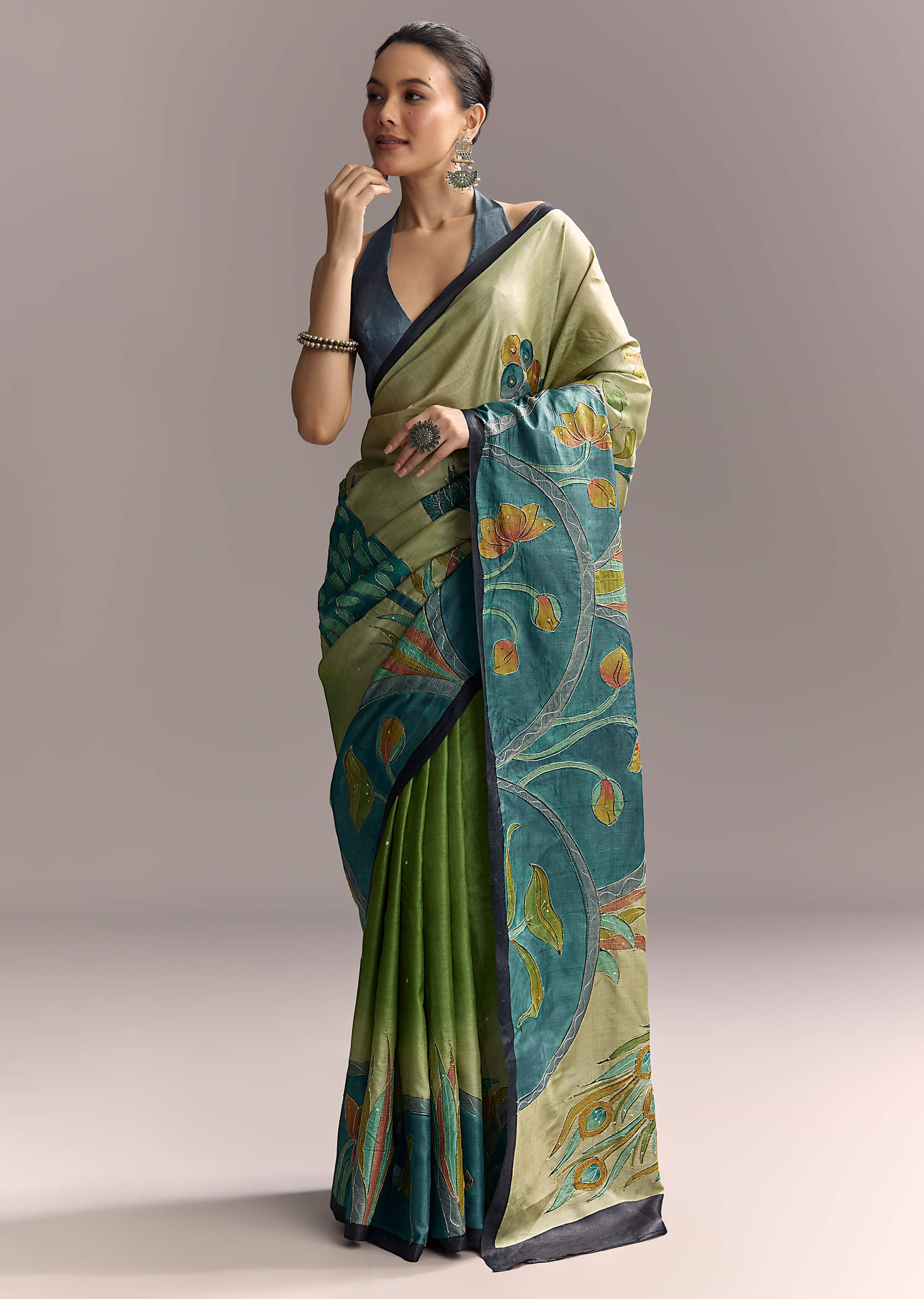 beige-cotton-saree-with-hand-painted-blue-motifs-and-brown-border-sg317779-1.jpg