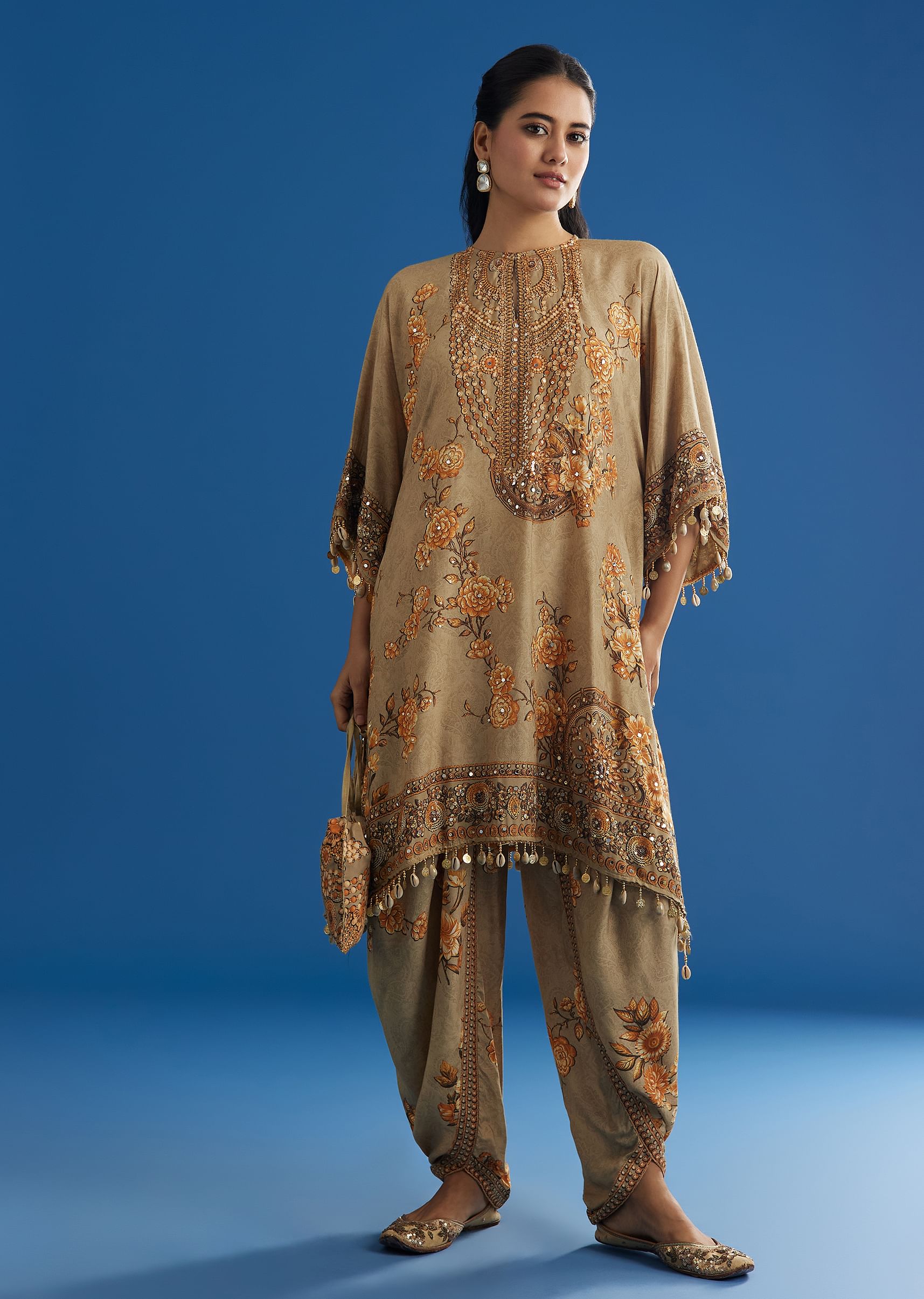 beige-floral-printed-kaftan-dhoti-set-with-shells-and-metal-coin-tassels-sg308910-1_b753fb41-9fa8-4af9-8ede-5dbc9a25eb34.jpg