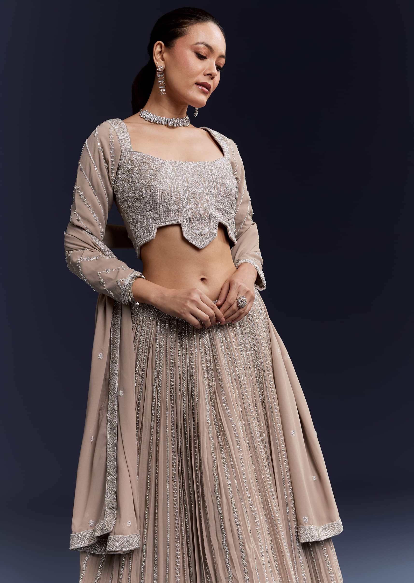 beige-georgette-bridesmaid-lehenga-set-with-sequin-embroidery-sg343538-5.jpg