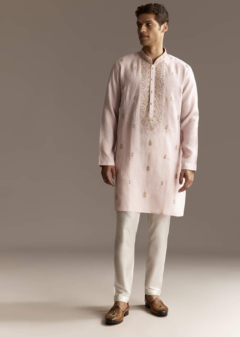 beige-linen-thread-embroidered-kurta-set-sg329366-4.jpg