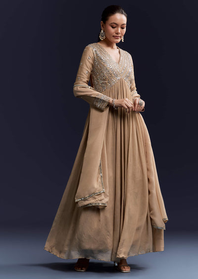 beige-mirror-work-chinnon-anarkali-with-dupatta-sg363020-1.jpg