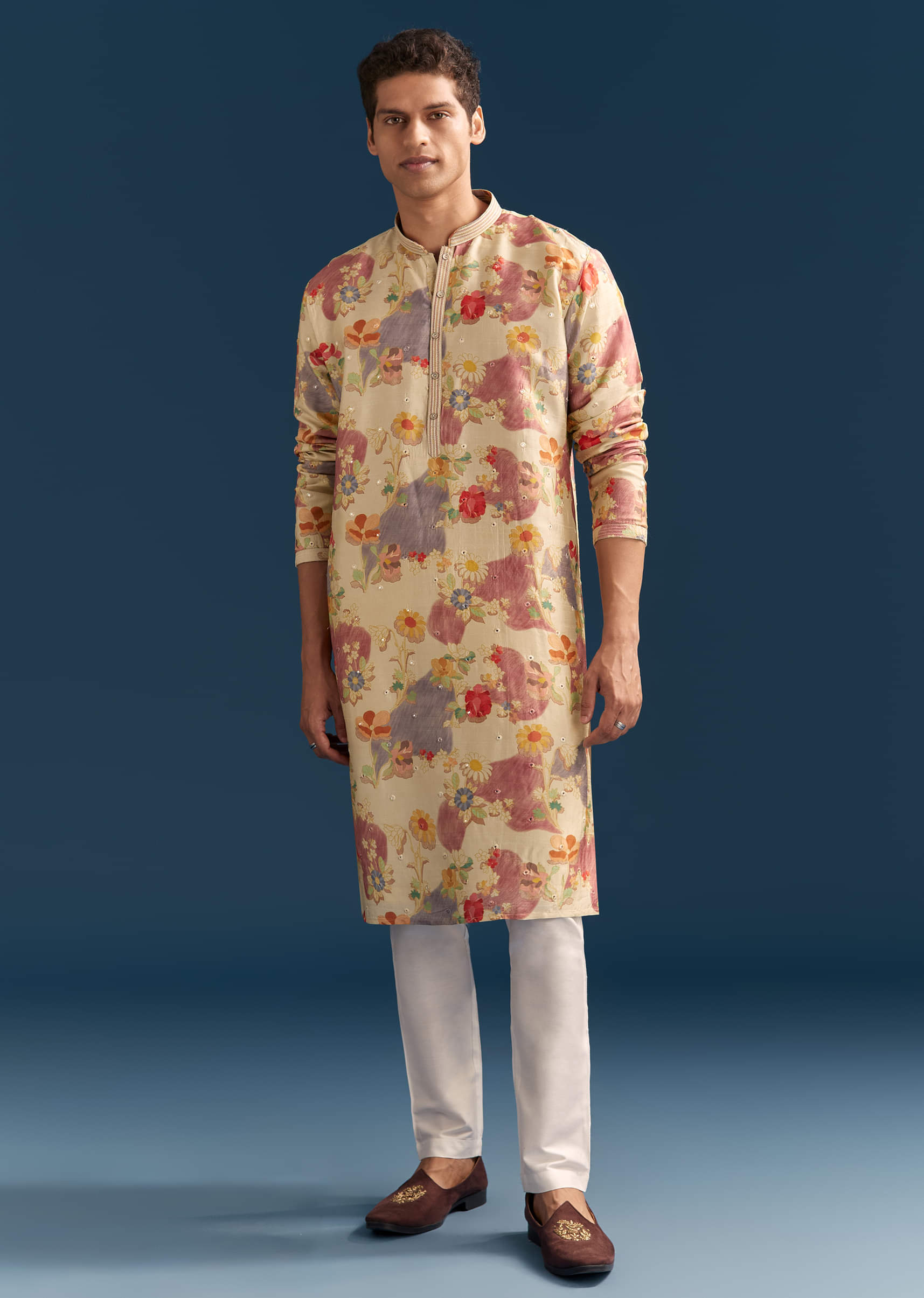 beige-silk-floral-kurta-set-for-men-with-mirror-embroidery-sg330150-3.jpg
