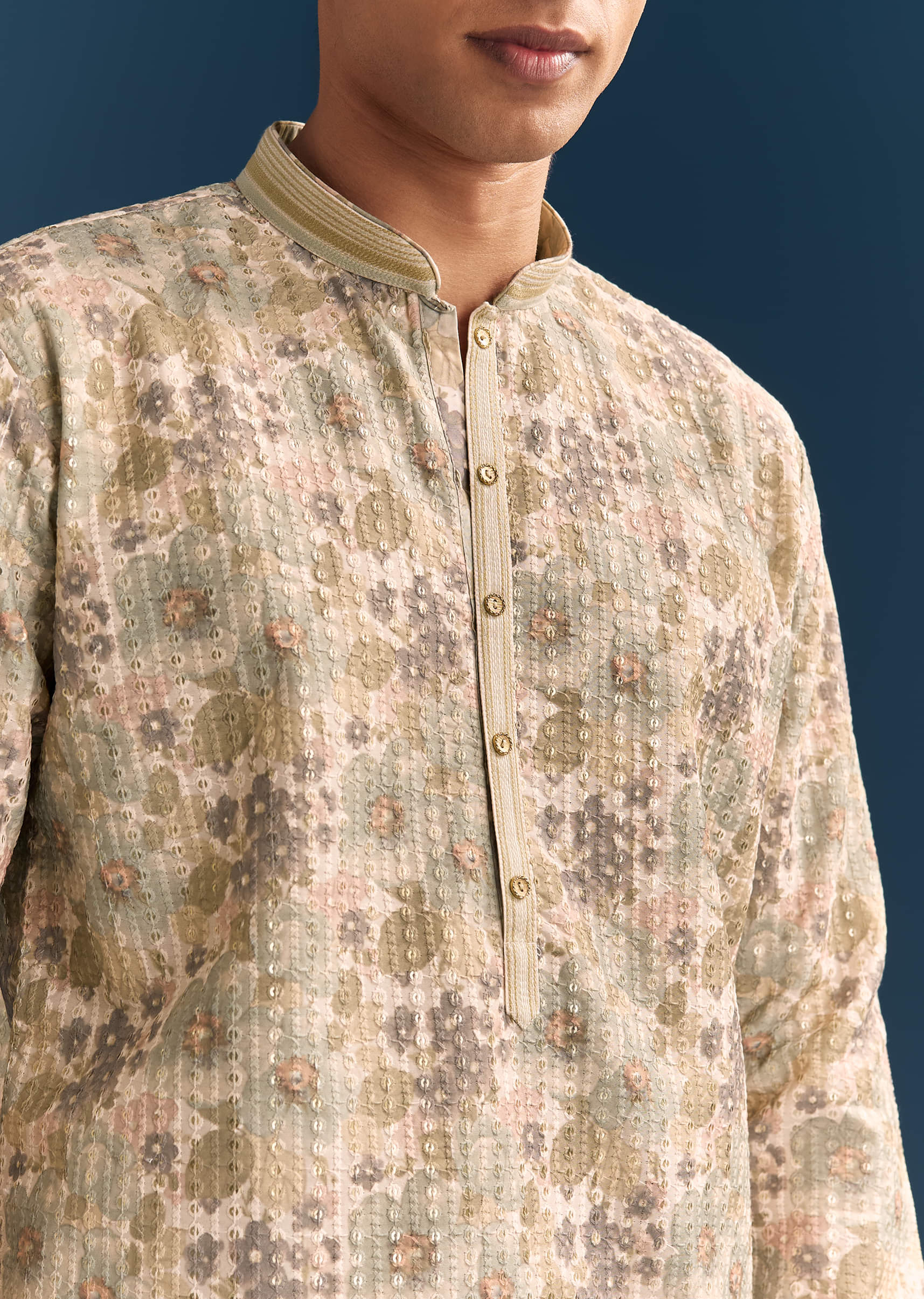 beige-silk-floral-kurta-set-for-men-with-thread-embroidery-sg330078-1.jpg