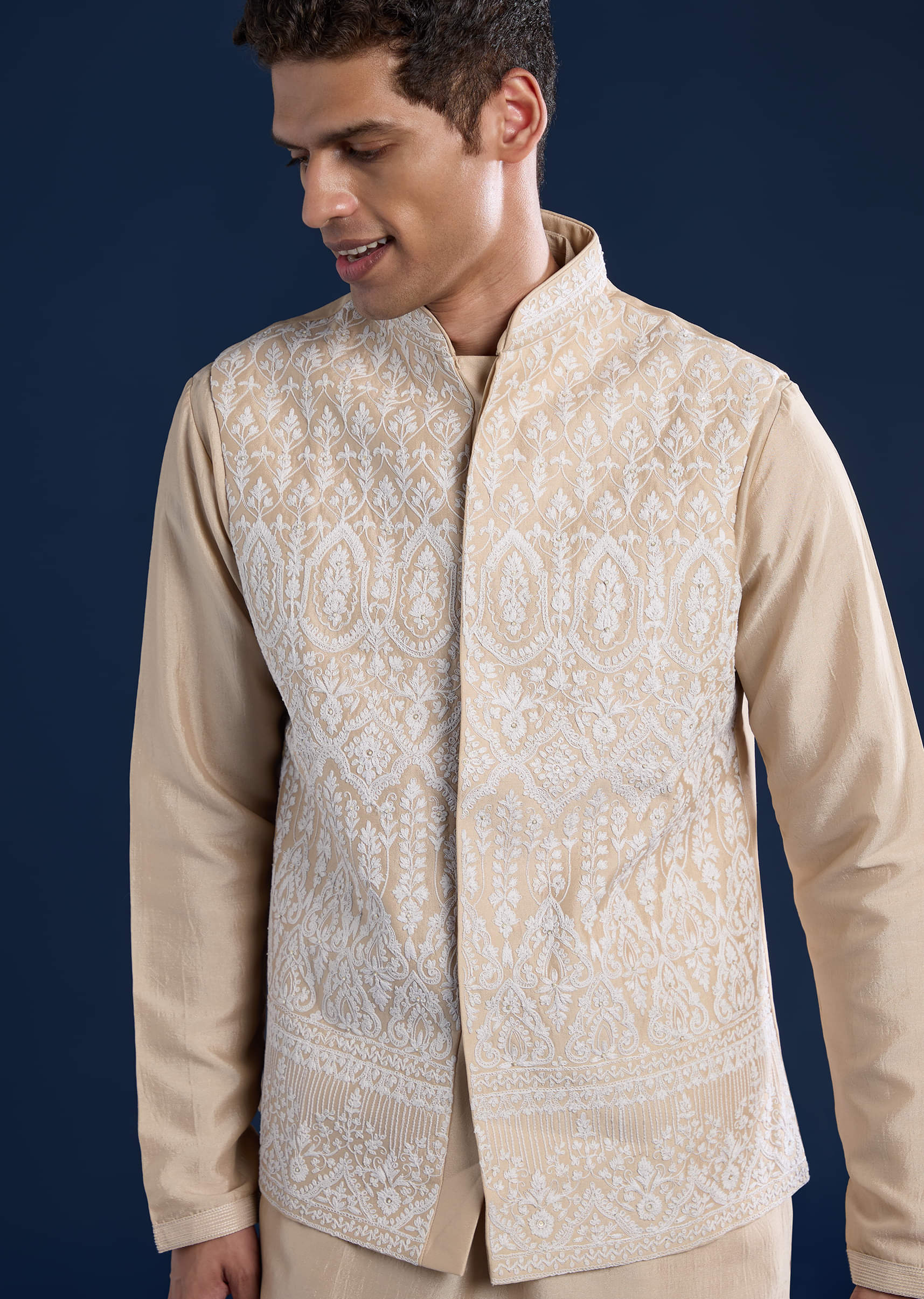 beige-silk-jacket-and-kurta-set-with-resham-work-sg309522-2.jpg