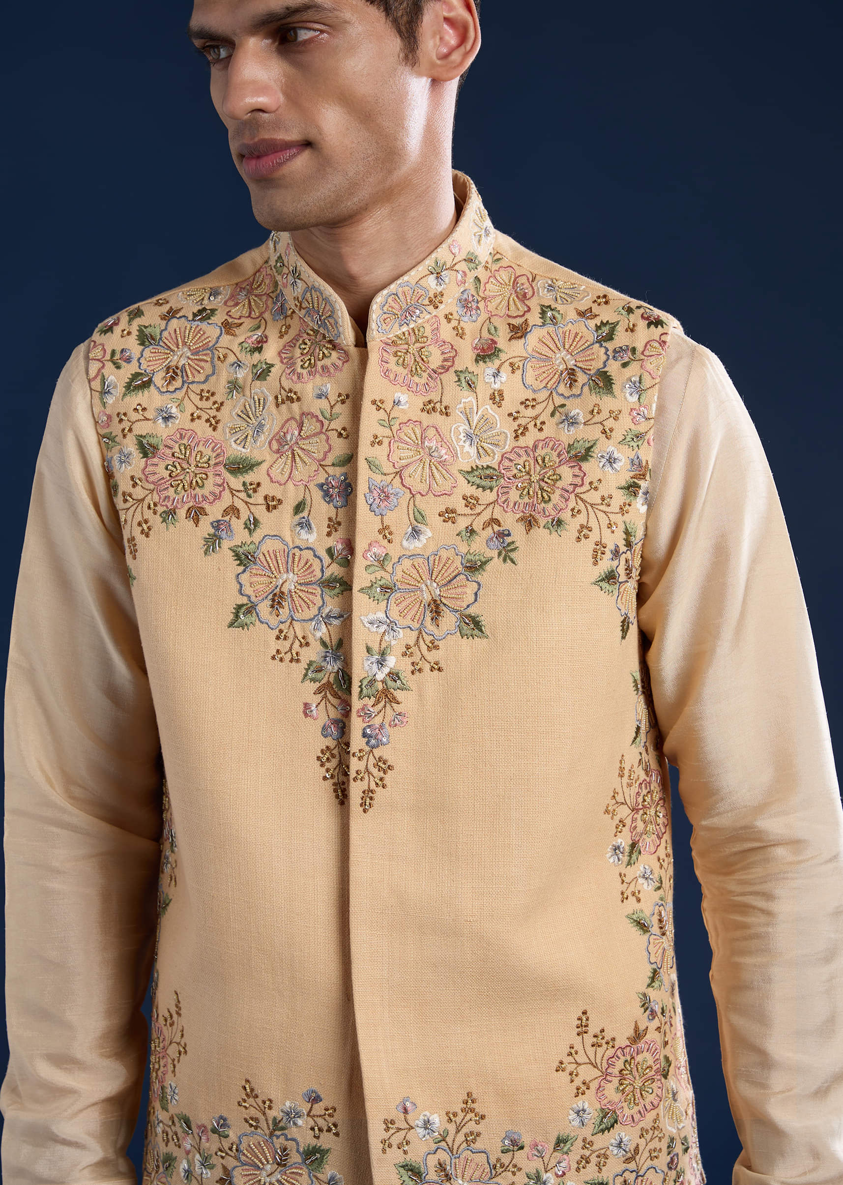 beige-silk-jacket-kurta-set-with-french-knot-sg332948-2.jpg