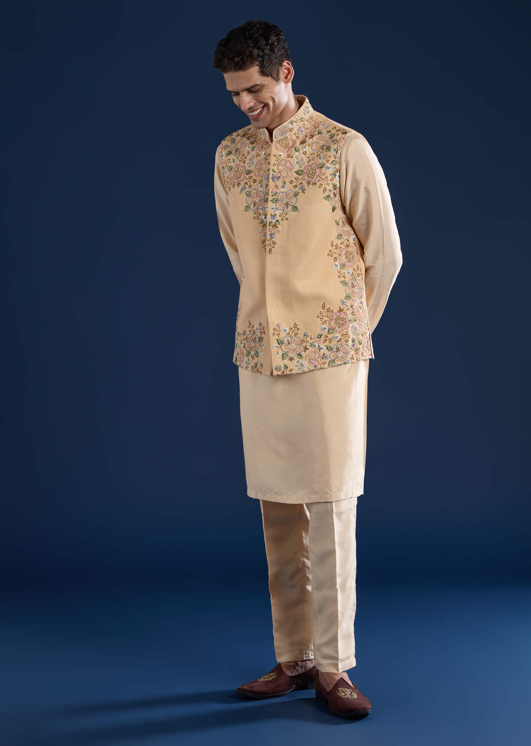 beige-silk-jacket-kurta-set-with-french-knot-sg332948-3.jpg