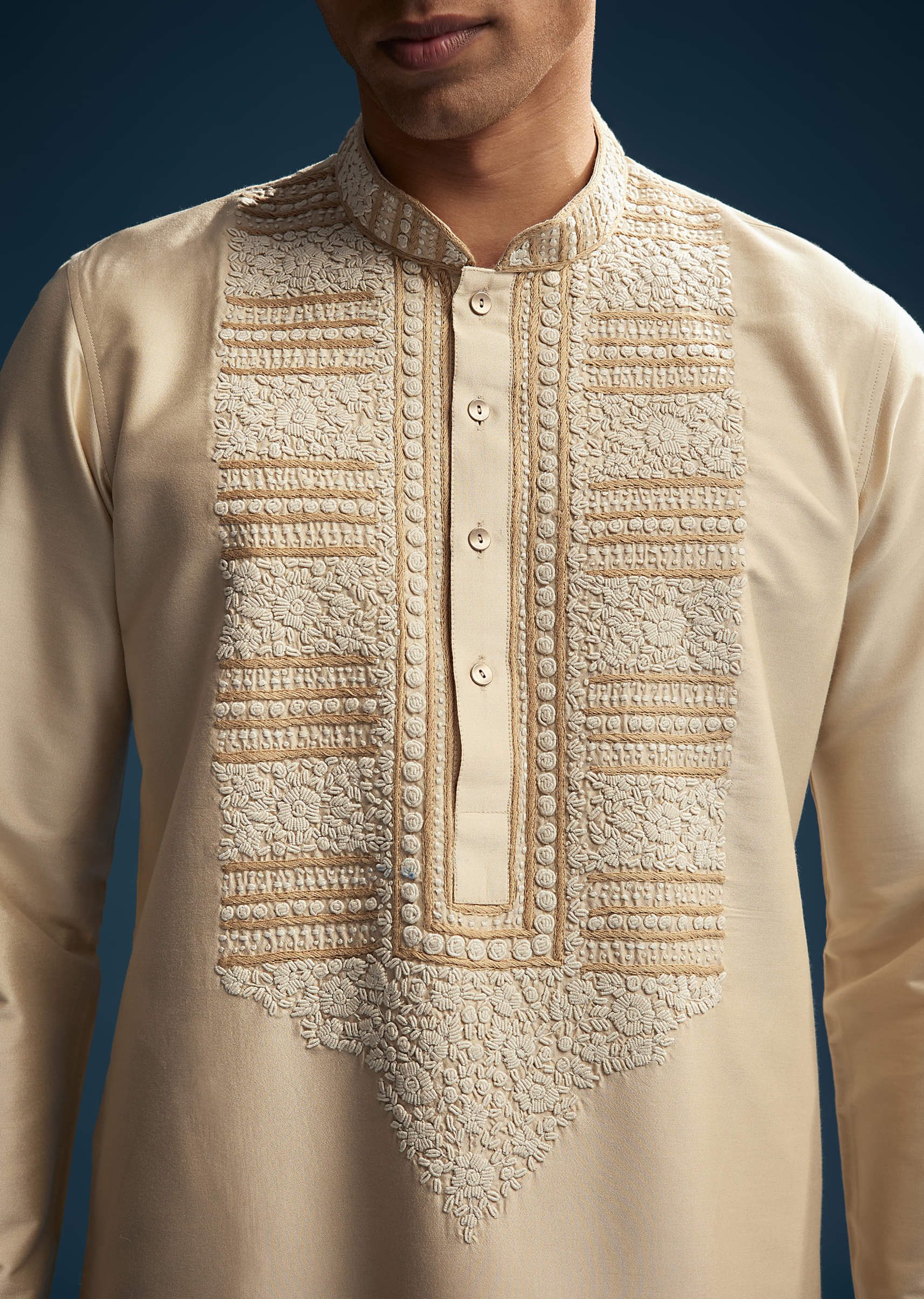beige-silk-kurta-set-for-men-with-kashmiri-hand-work-sg325920-3.jpg
