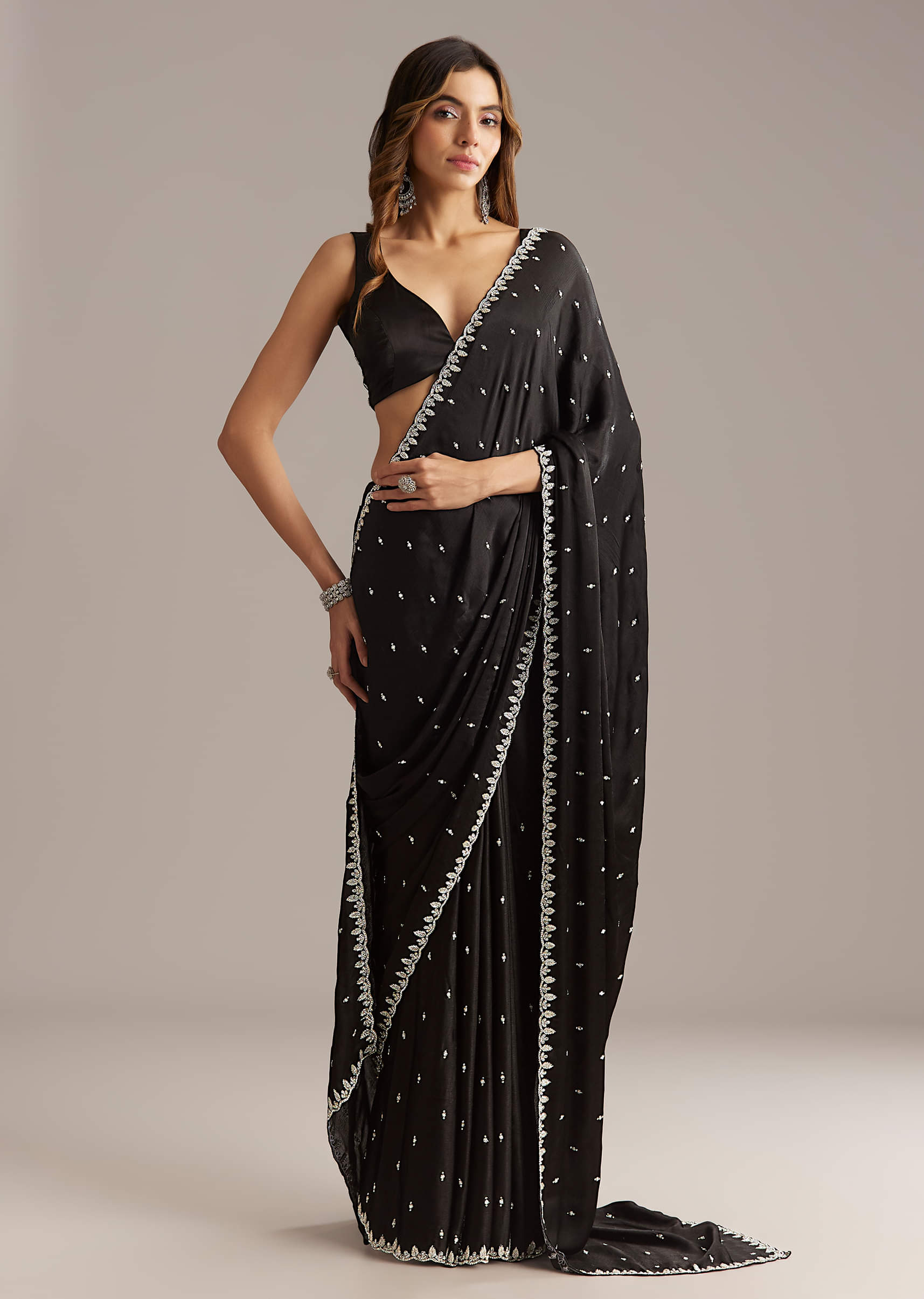 black-chinon-saree-with-stone-and-cutdana-embroidery-sg338758-3.jpg