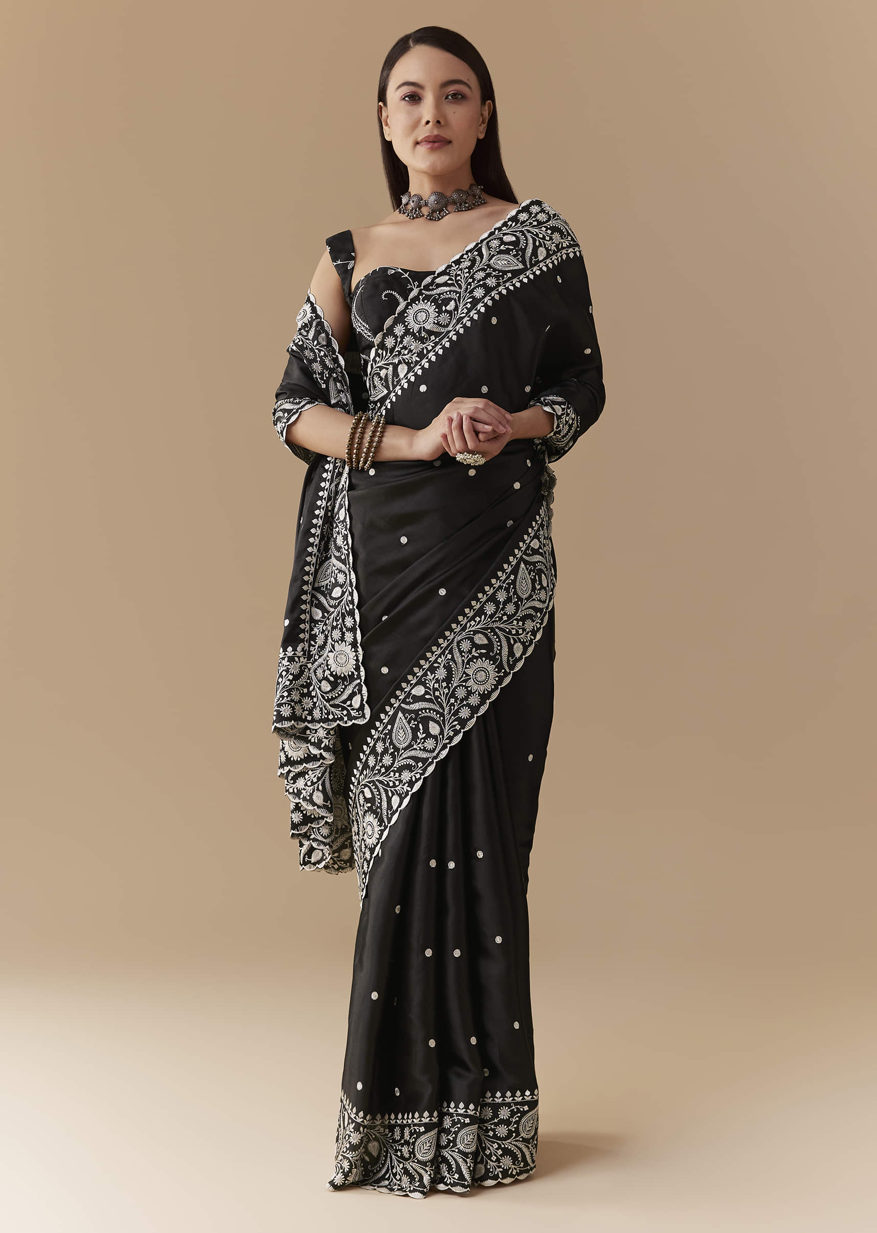 black-cotton-satin-embellished-saree-with-unstitched-blouse-sg346406-1.jpg