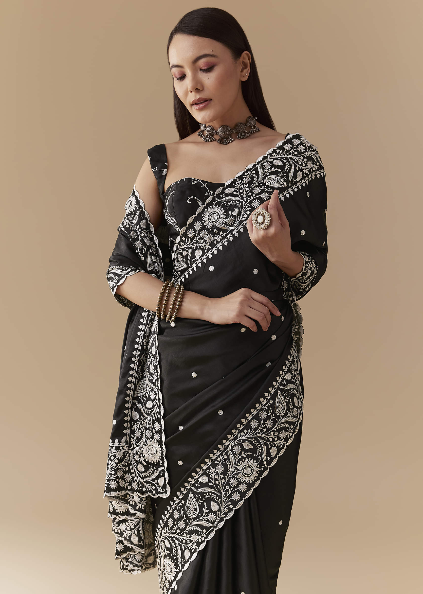 black-cotton-satin-embellished-saree-with-unstitched-blouse-sg346406-5.jpg